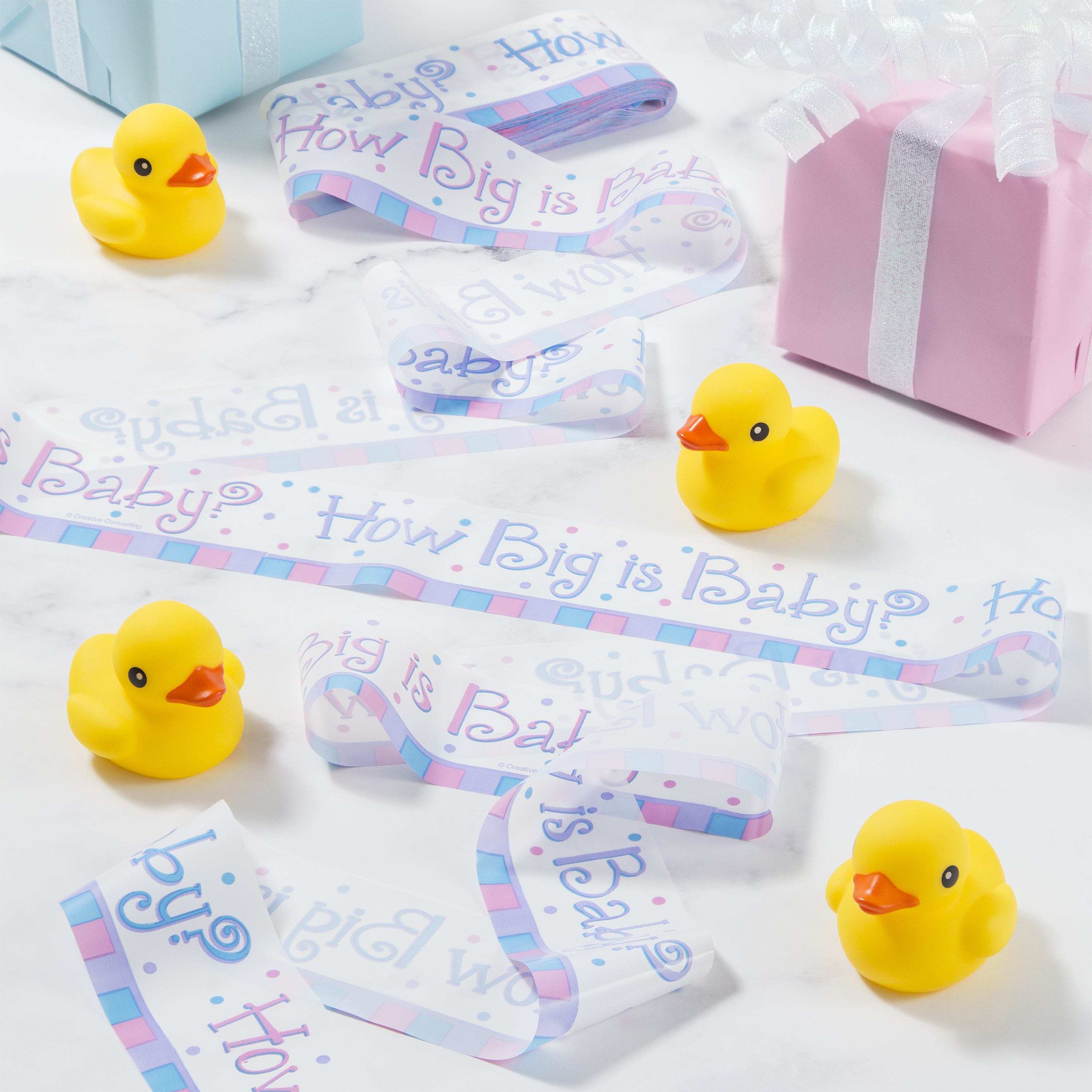 Yellow Rubber Ducks Baby Shower Party Favors 4 Count by Way to Celebrate Way To Celebrate