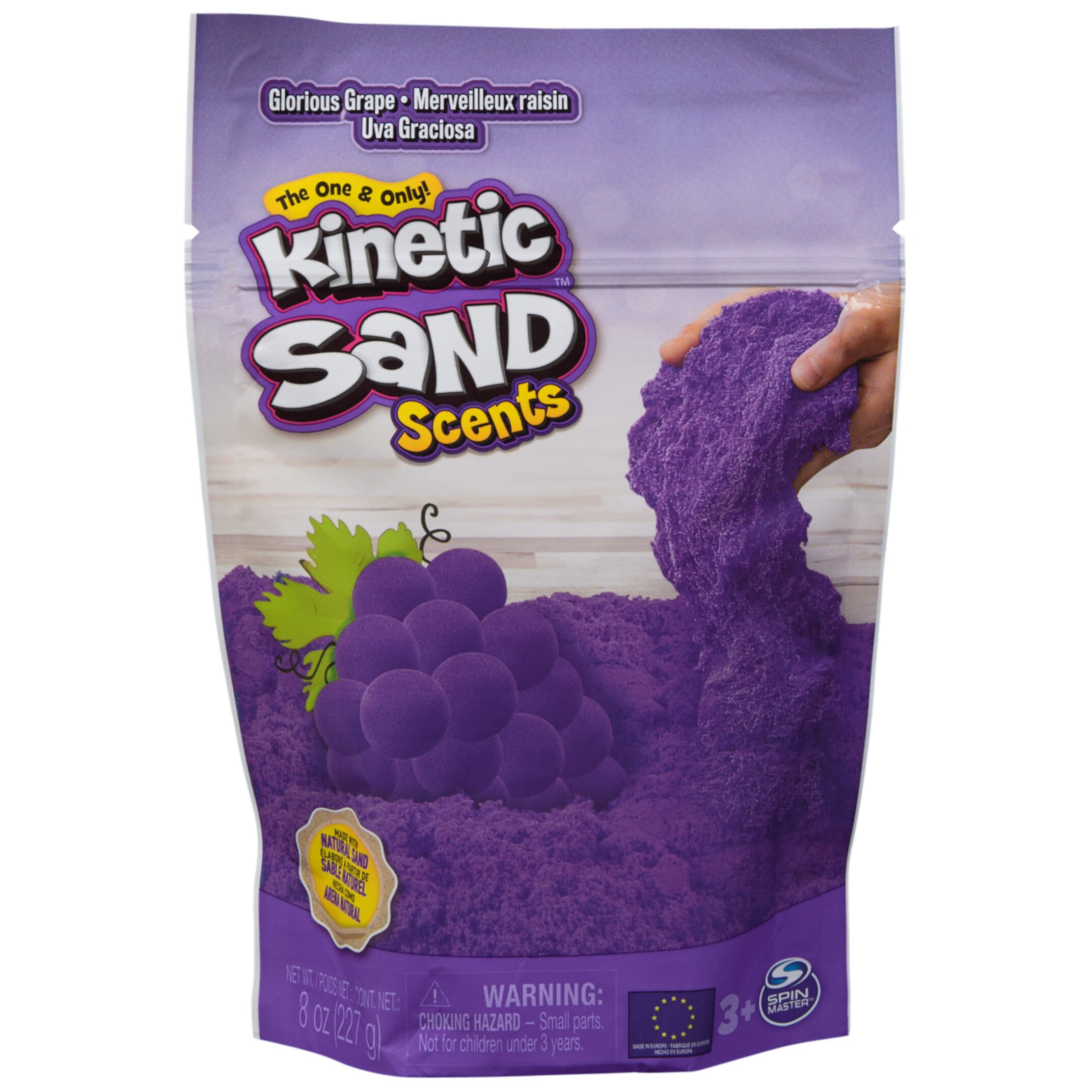 Kinetic Sand, 8oz Glorious Grape Scented Play Sand Kinetic Sand