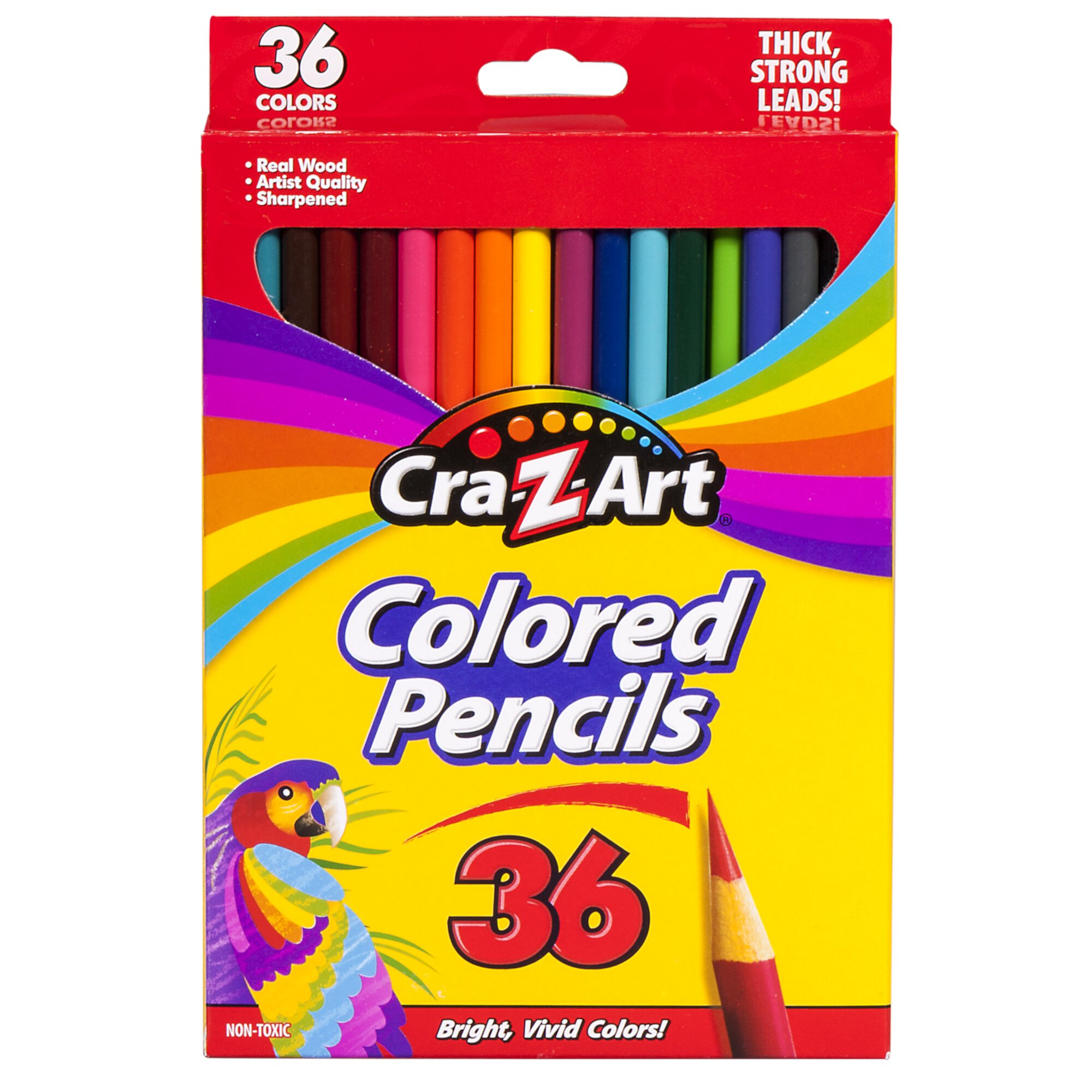 Cra-Z-Art 36 Count Colored Pencils, Beginner Child to Adult, Back to School Supplies Cra-Z-Art