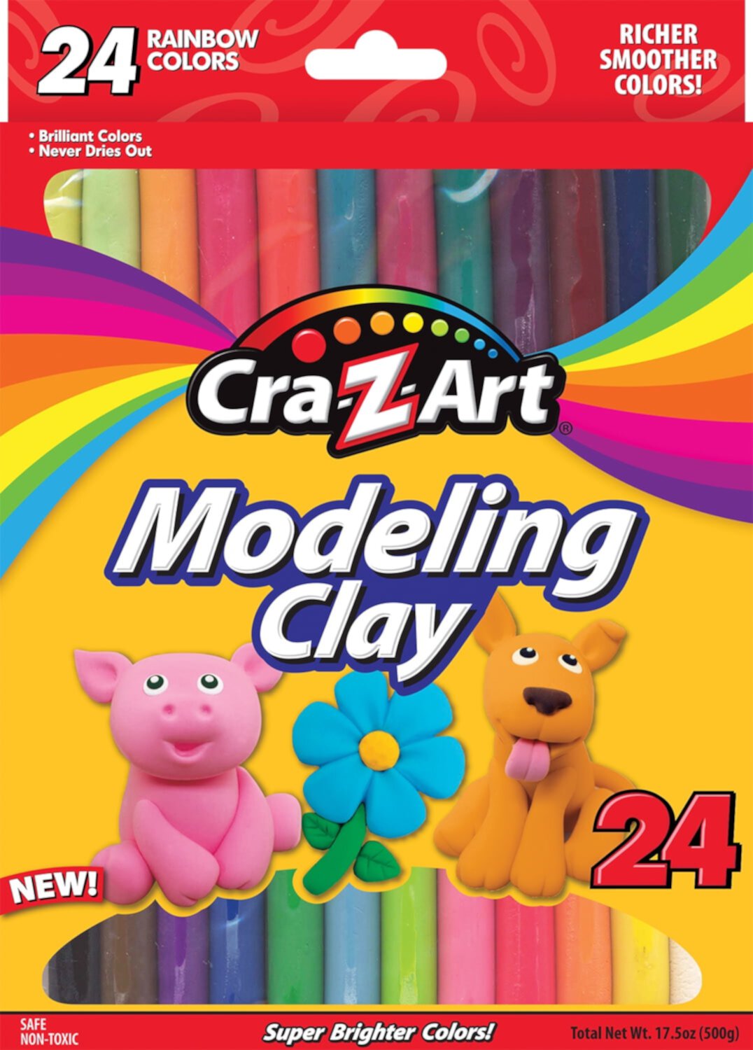 Cra-Z-Art Modeling Clay, 24 Count Cra-Z-Art