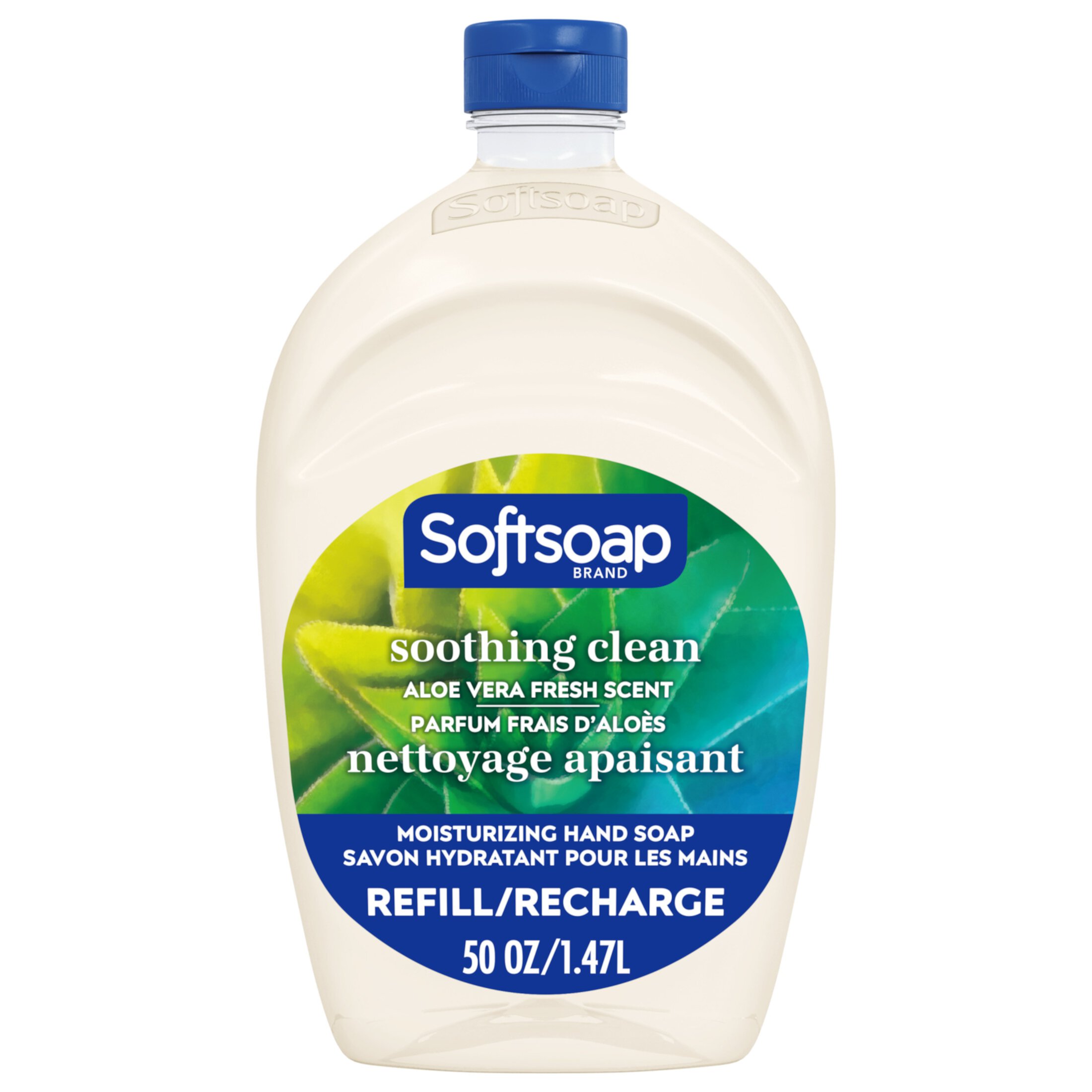 Softsoap Liquid Hand Soap Refill, Soothing Clean, Aloe Vera Fresh Scent - 50 Fluid Ounce Softsoap