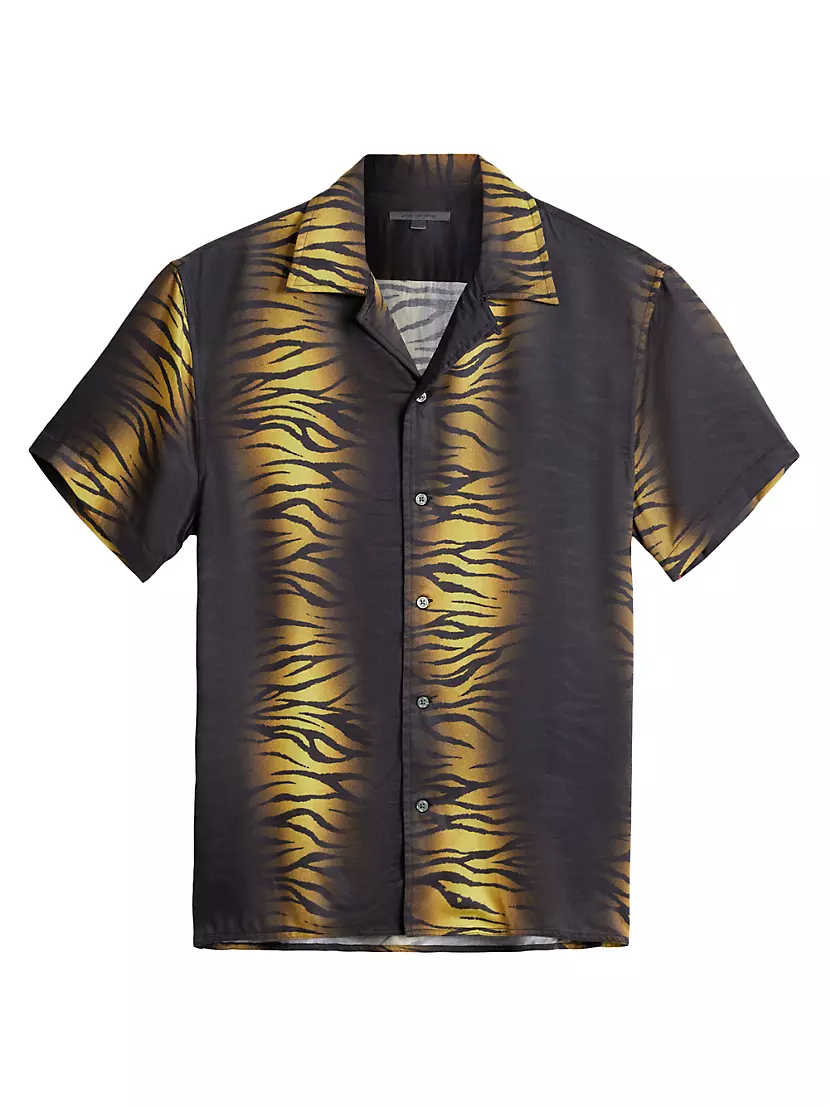 Danny Zebra Camp Shirt John Varvatos