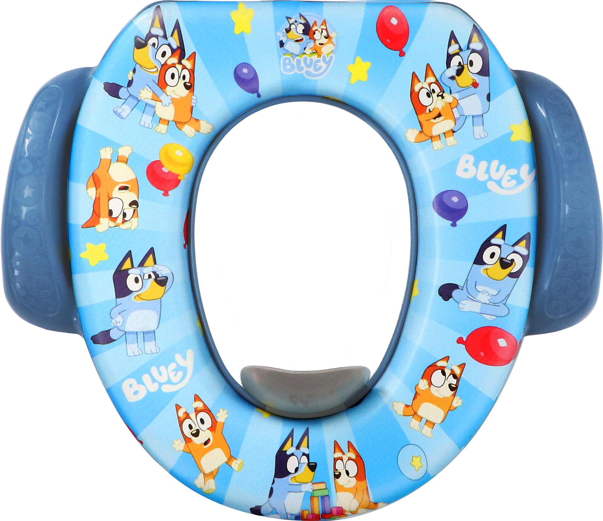 Bluey Soft Potty Seat with Hook - Potty Training Seat Bluey