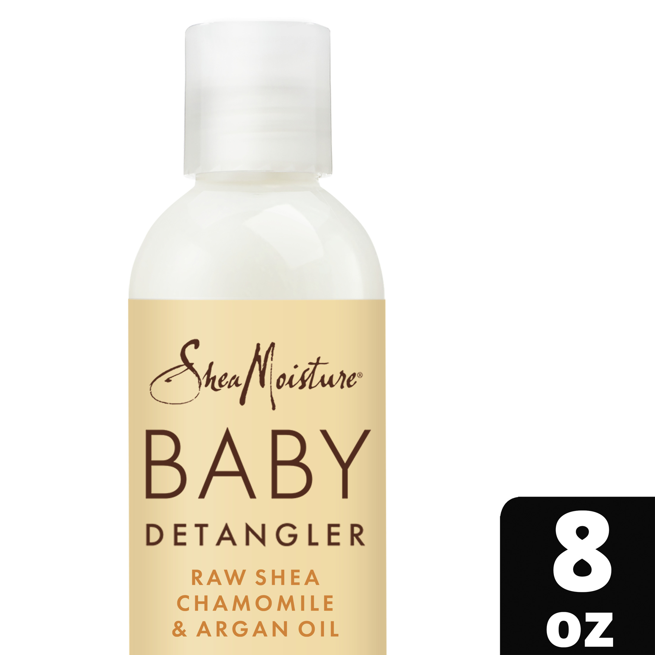 (2 pack) SheaMoisture Baby Detangling Conditioner Raw Shea, Chamomile & Argan Oil for Curly Hair, 8 oz SheaMoisture