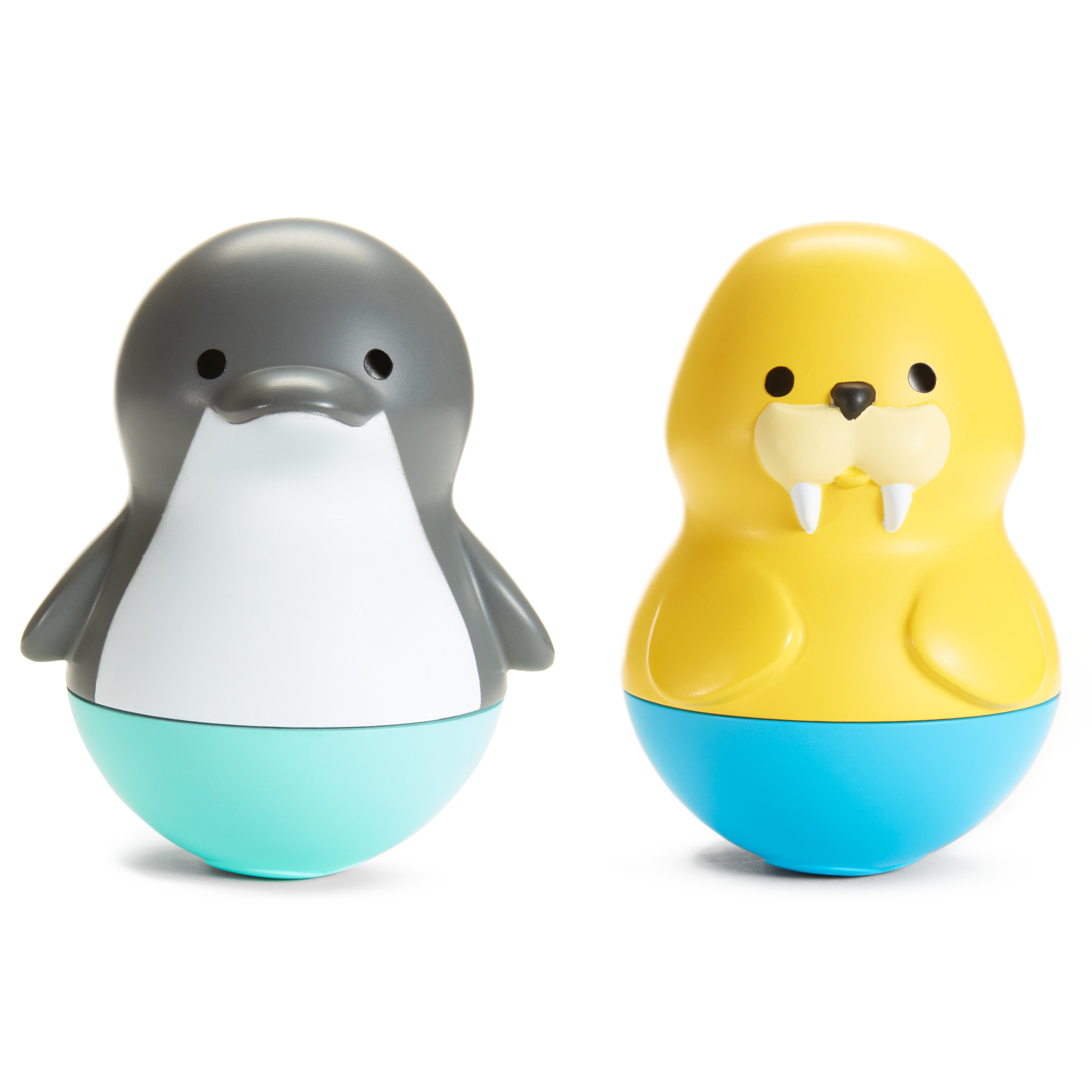 Munchkin® Bath Bobbers™ Baby and Toddler Bath Toy, Dolphin & Walrus, Unisex, 2 Pack Visit the Munchkin Store