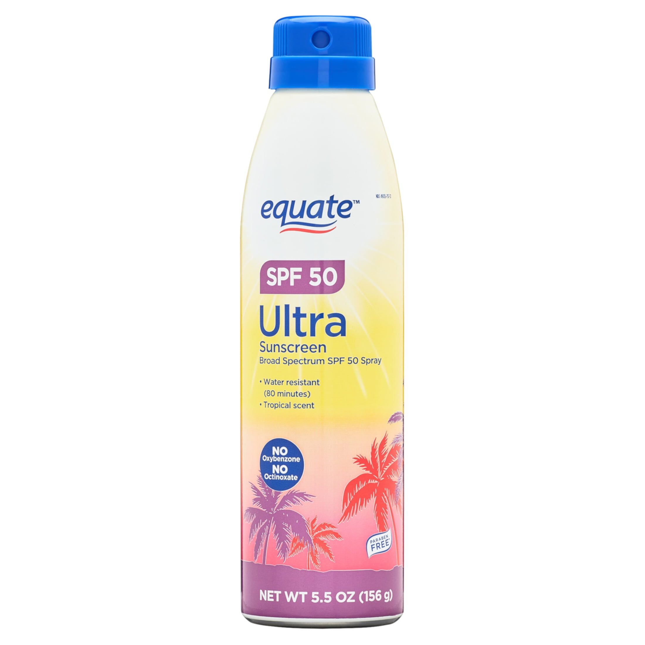 Equate Ultra Broad Spectrum Sunscreen Spray, SPF 50, 5.5 oz Equate