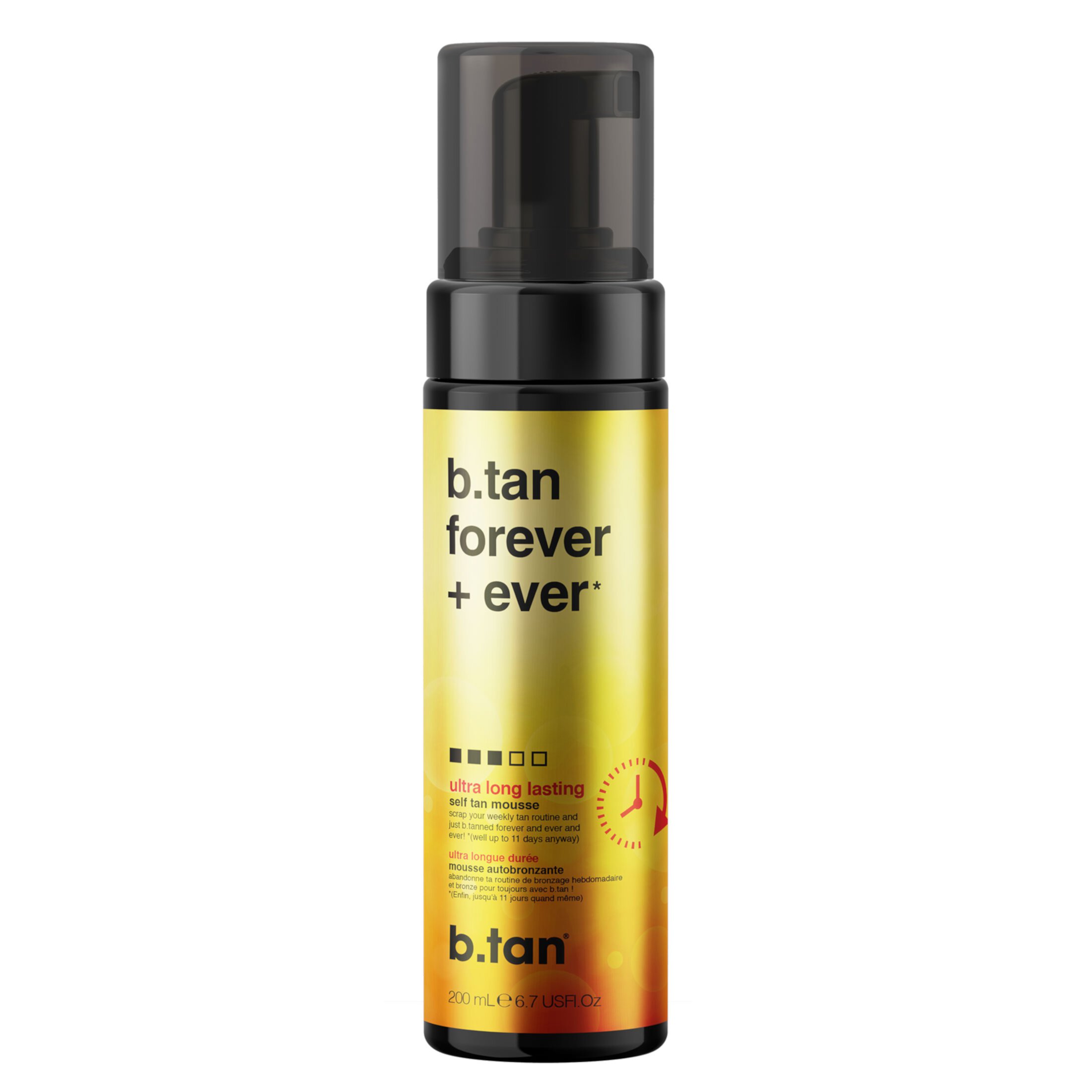 b.tan forever + ever - self tan mousse, 6.7 fl oz B.Tan