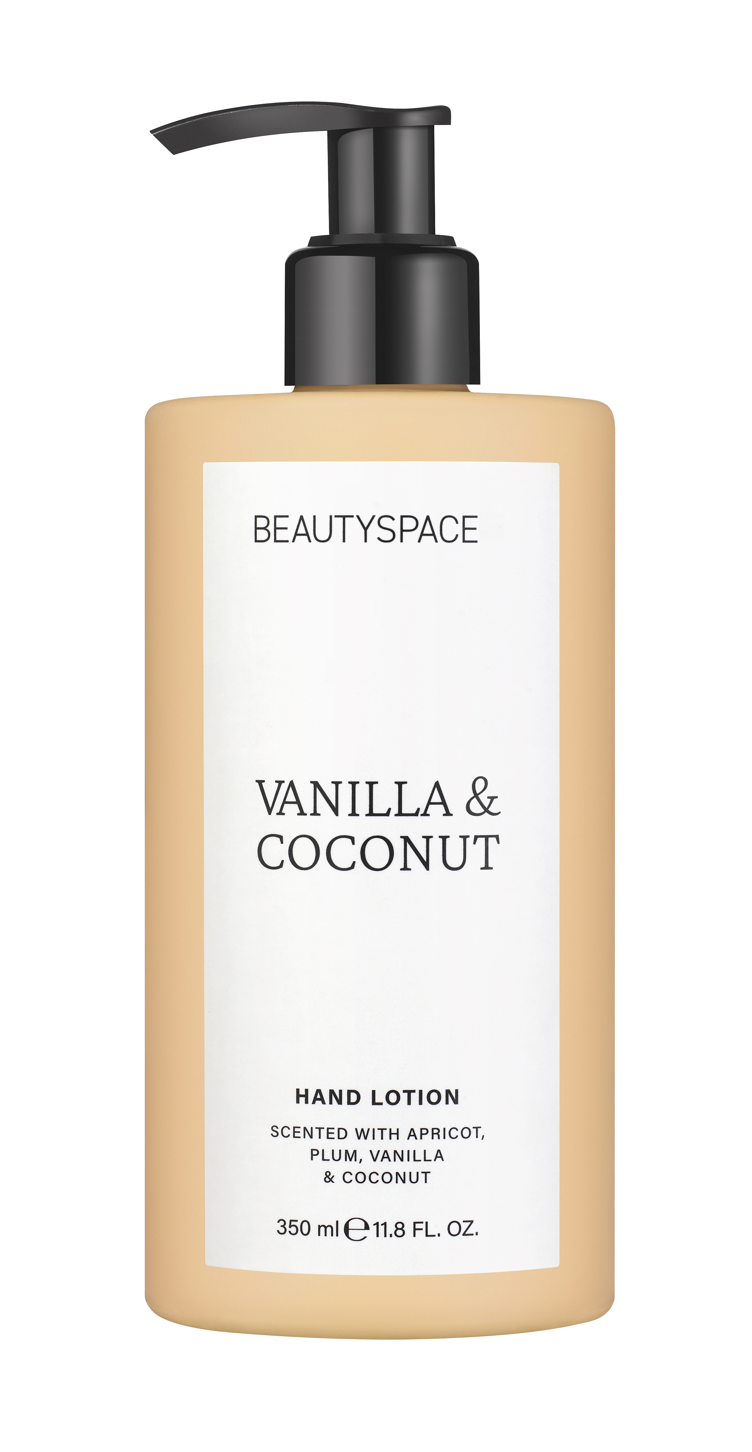 BEAUTYSPACE Vanilla and Coconut Hand Lotion, 11.8 fl oz BEAUTYSPACE