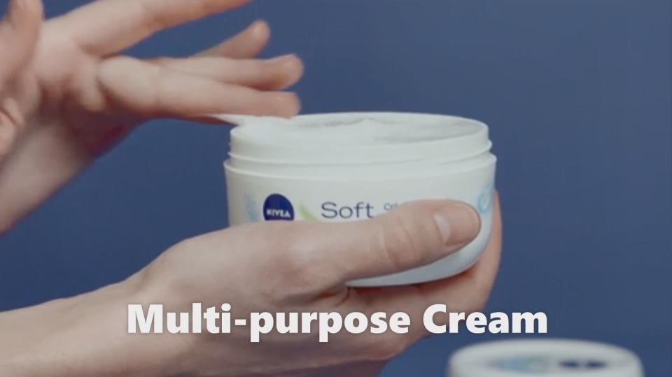 NIVEA Soft Refreshingly Soft Moisturizing Cream for Face, Body and Hands, 6.8 oz Jar Nivea