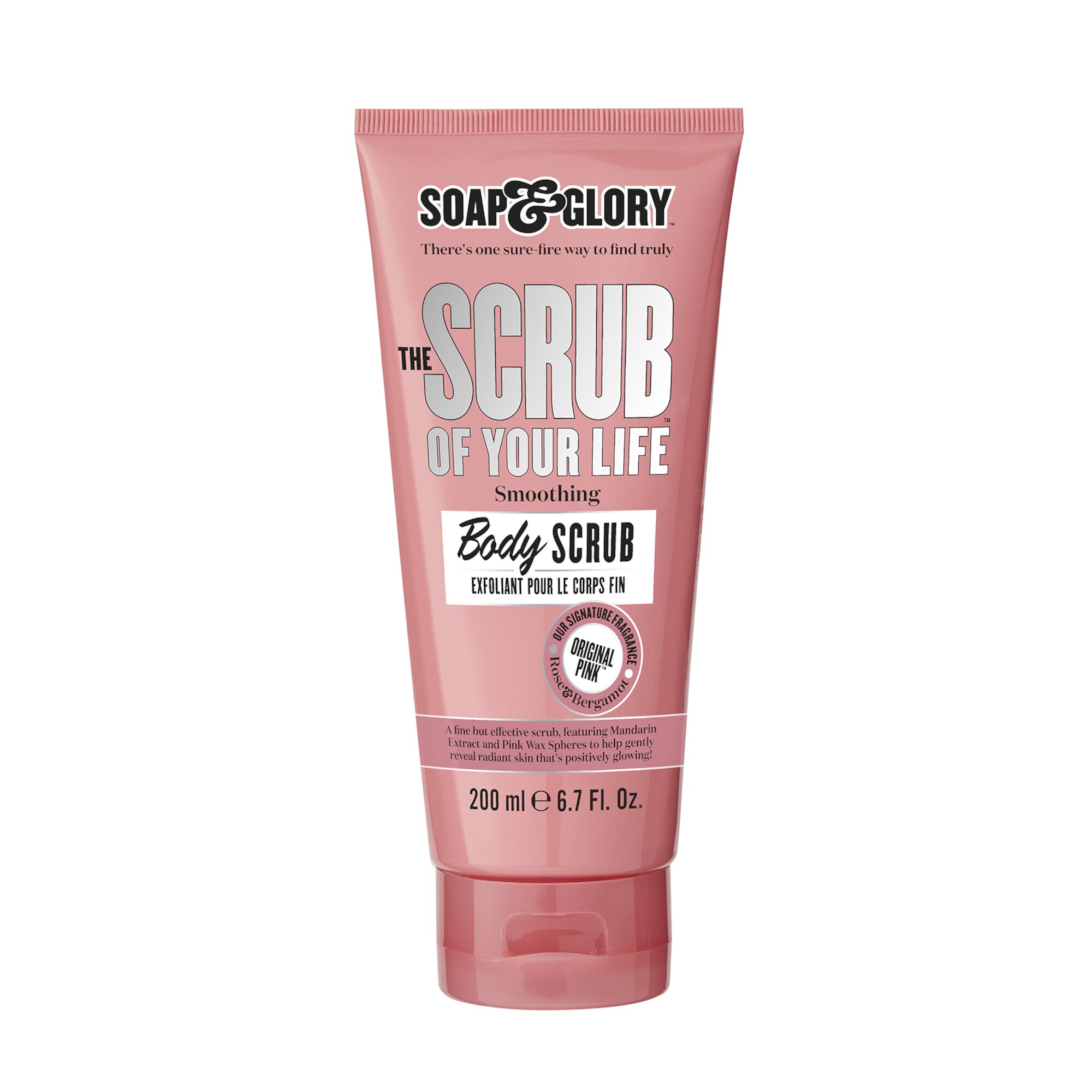 Soap & Glory The Scrub of Your Life Exfoliating Body Polish with Shea Butter & Vitamin E, 6.7 fl oz Soap & Glory