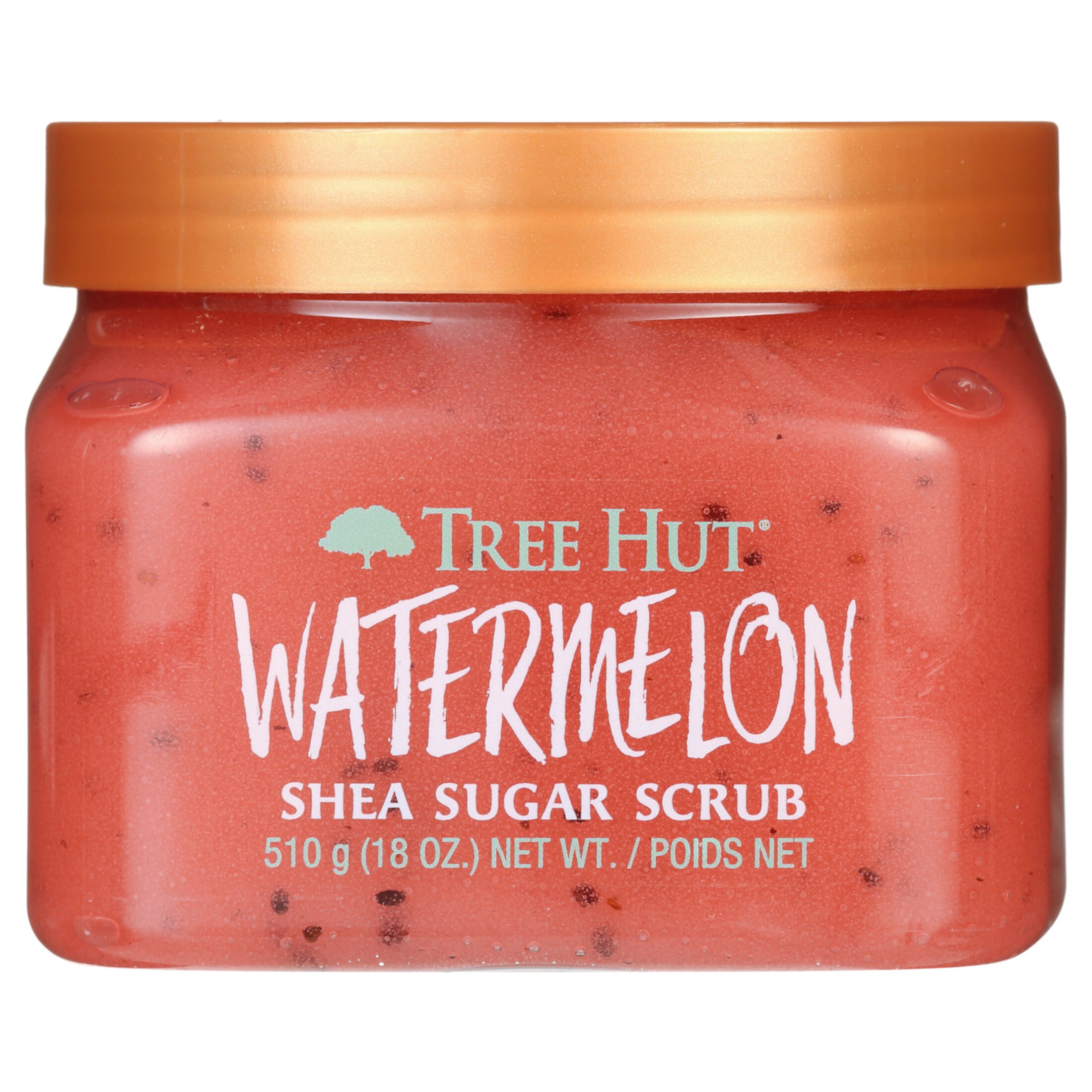 Tree Hut Watermelon Shea Sugar Exfoliating and Hydrating Body Scrub, 18 oz. Tree Hut