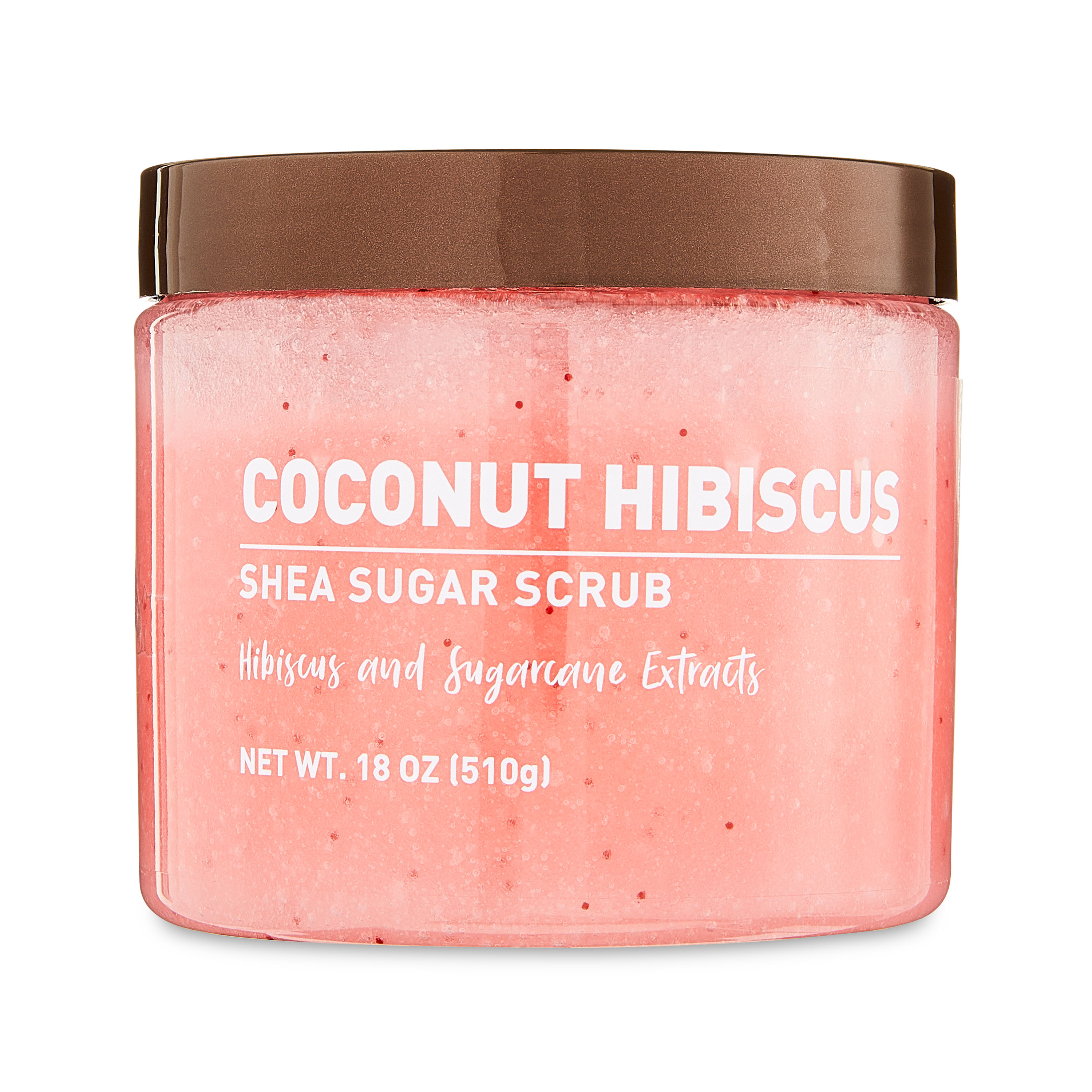 Shea Sugar Scrub, Coconut Hibiscus, 18 oz Equate