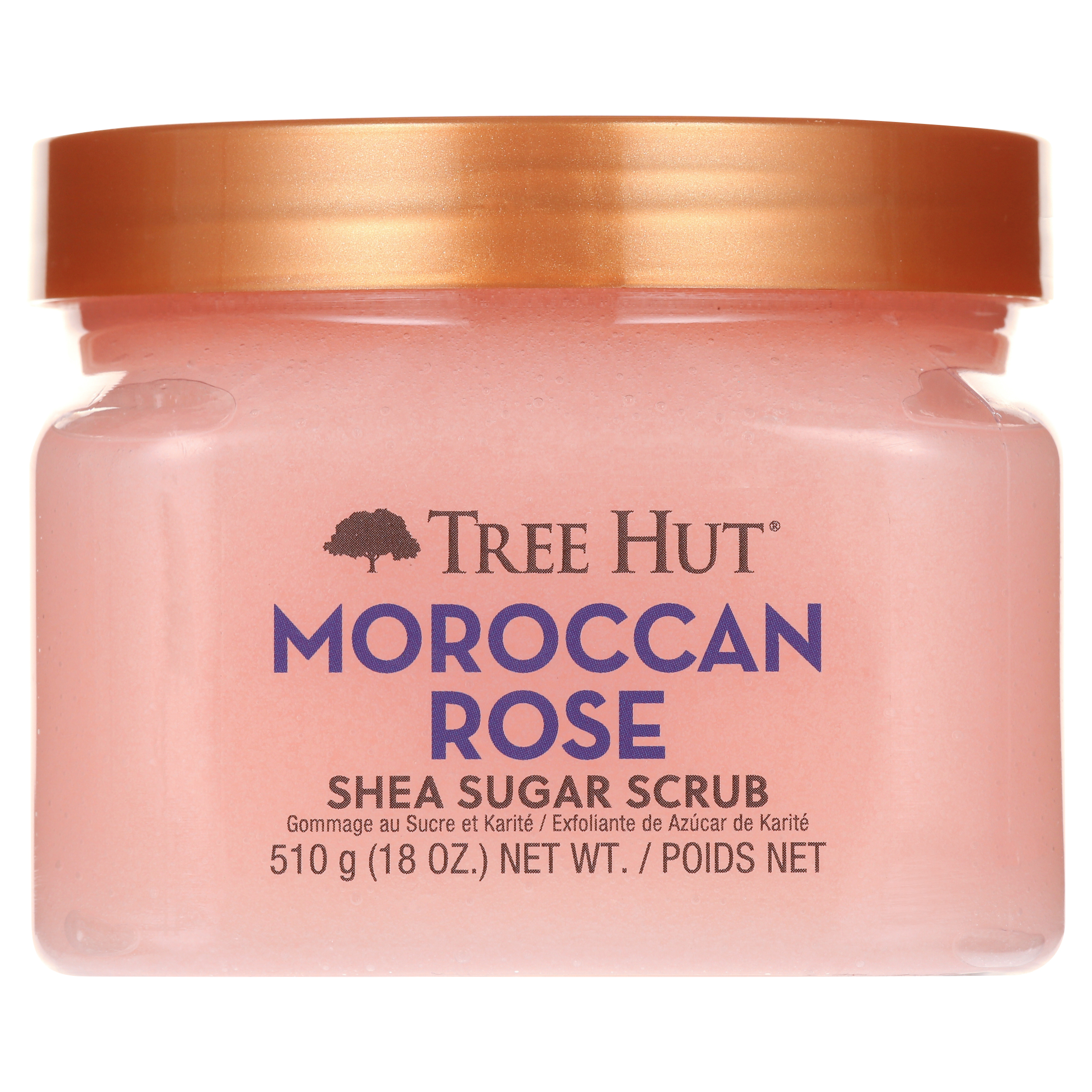 Tree Hut Shea Sugar Scrub Moroccan Rose, 18oz Tree Hut