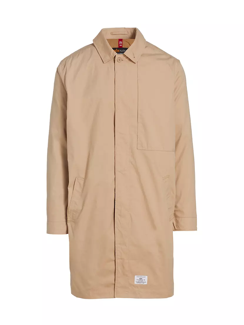 Мужской Плащ Alpha Industries Cotton Car Coat Alpha Industries