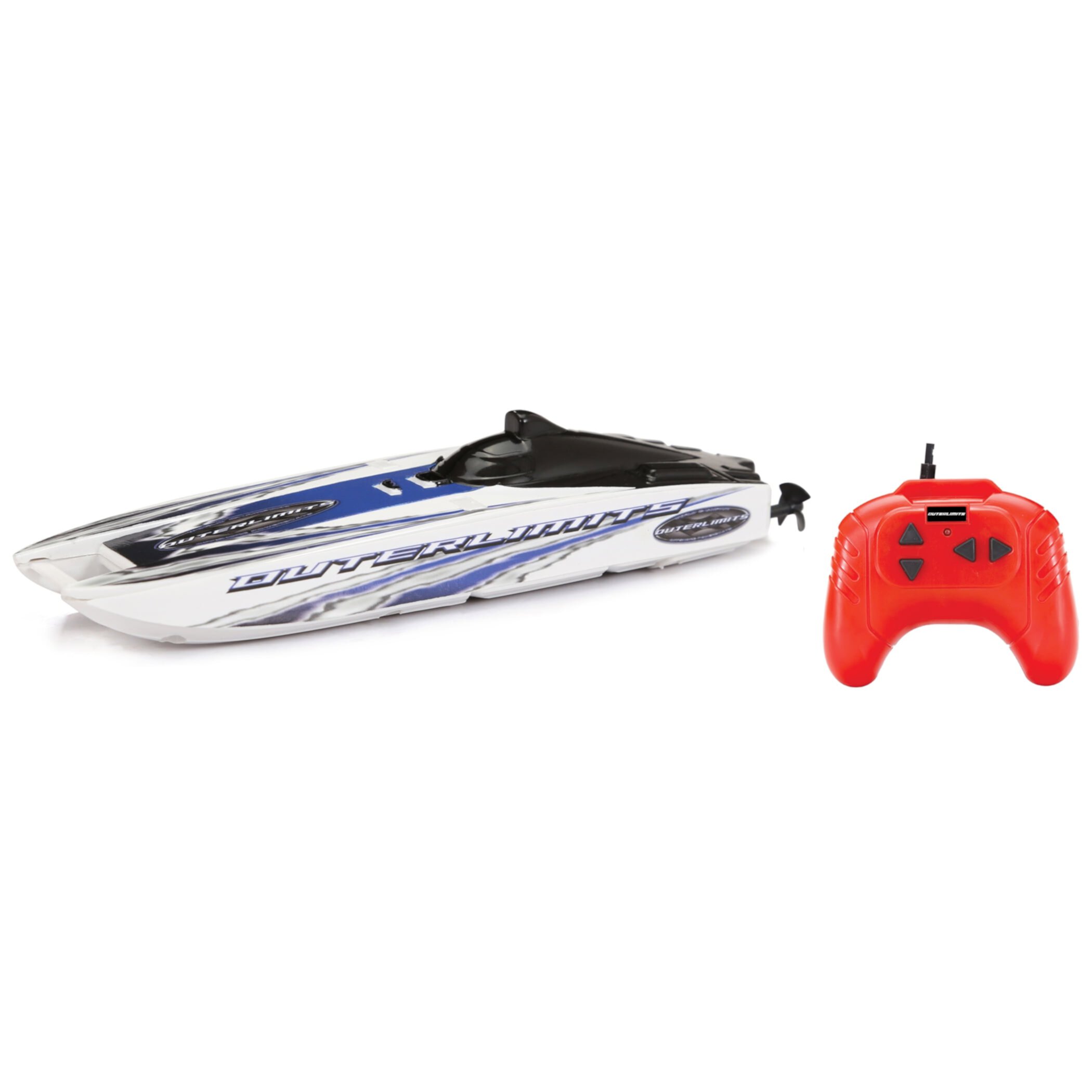 Adventure Force 6 inch Outer Limits Catamaran Battery Remote Control Nano Boat, 6706-1RH Child 4 & up Adventure Force