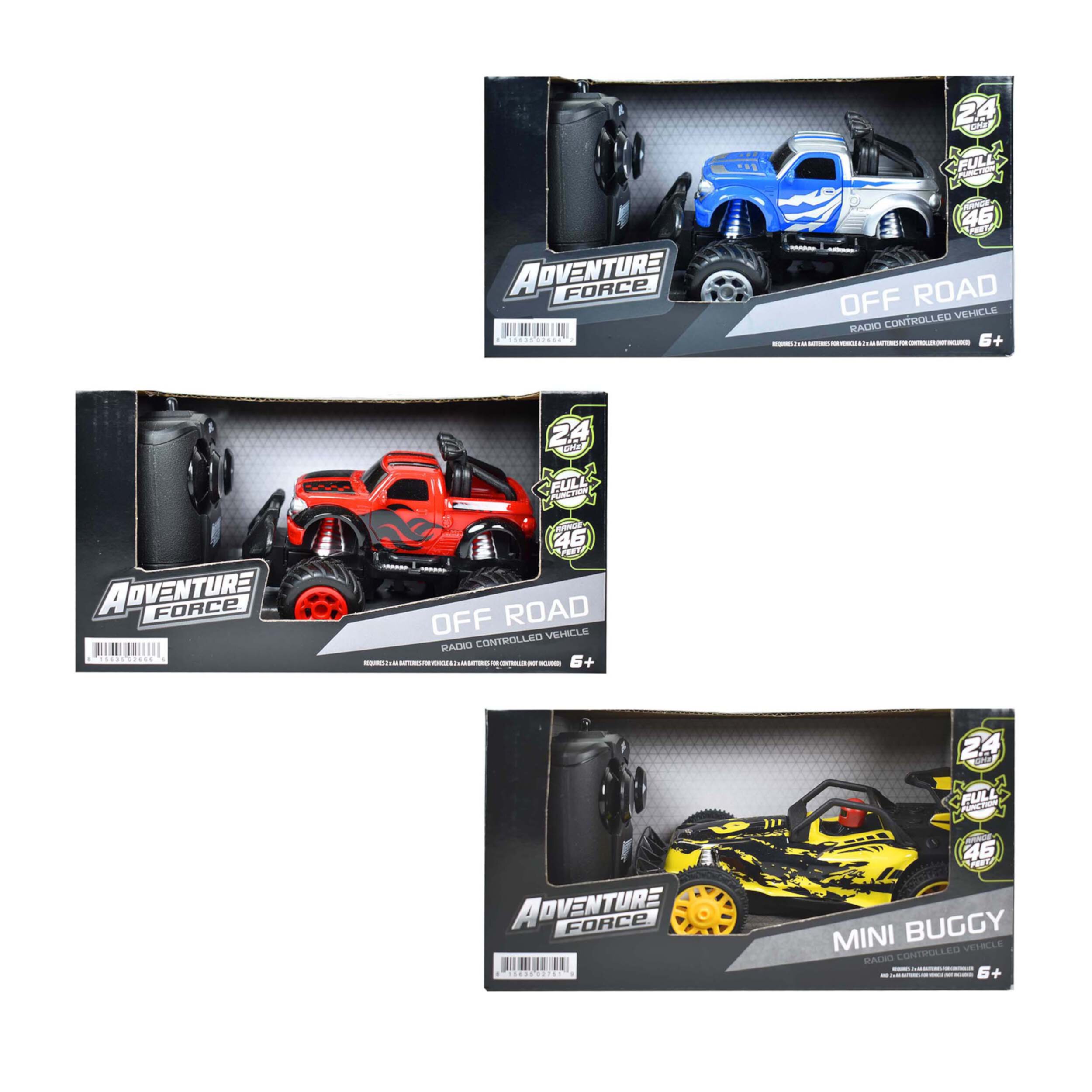 Adventure Force Radio Controlled Vehicle , Mini Truck and Buggy Assortment Adventure Force