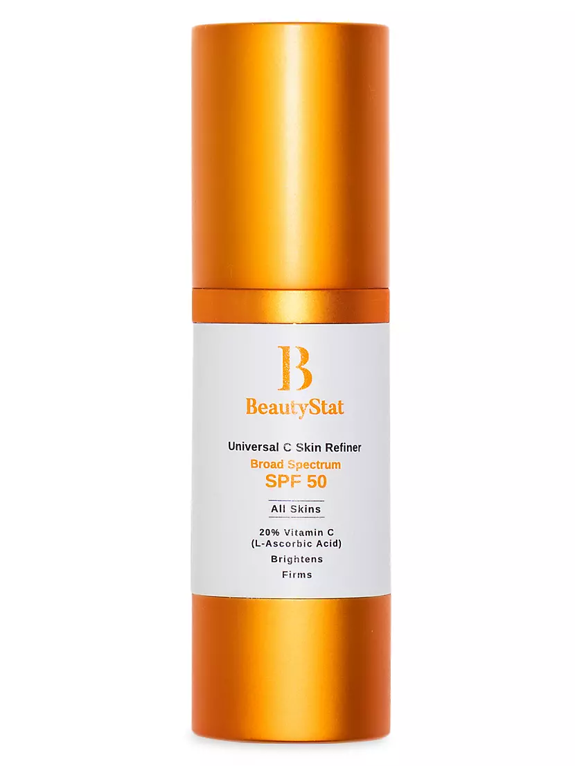 Сыворотка с витамином C Universal C Skin Refiner SPF 50, защитный крем с оксидом цинка, 30 мл BeautyStat