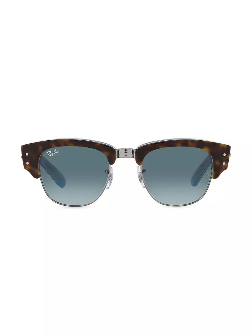 RB0316S 53MM Mega Clubmaster Sunglasses Ray-Ban