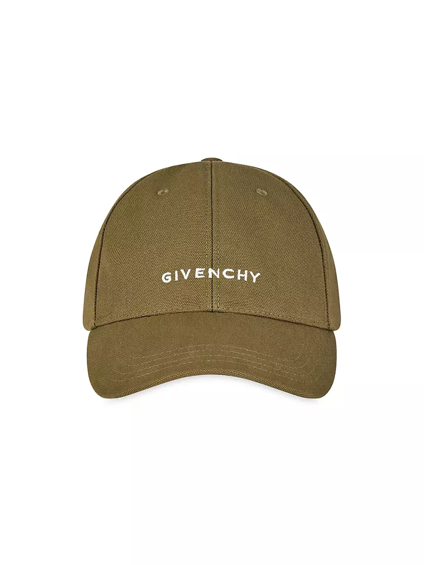 Бейсболка Givenchy с вышивкой из хлопка rip and repair Givenchy