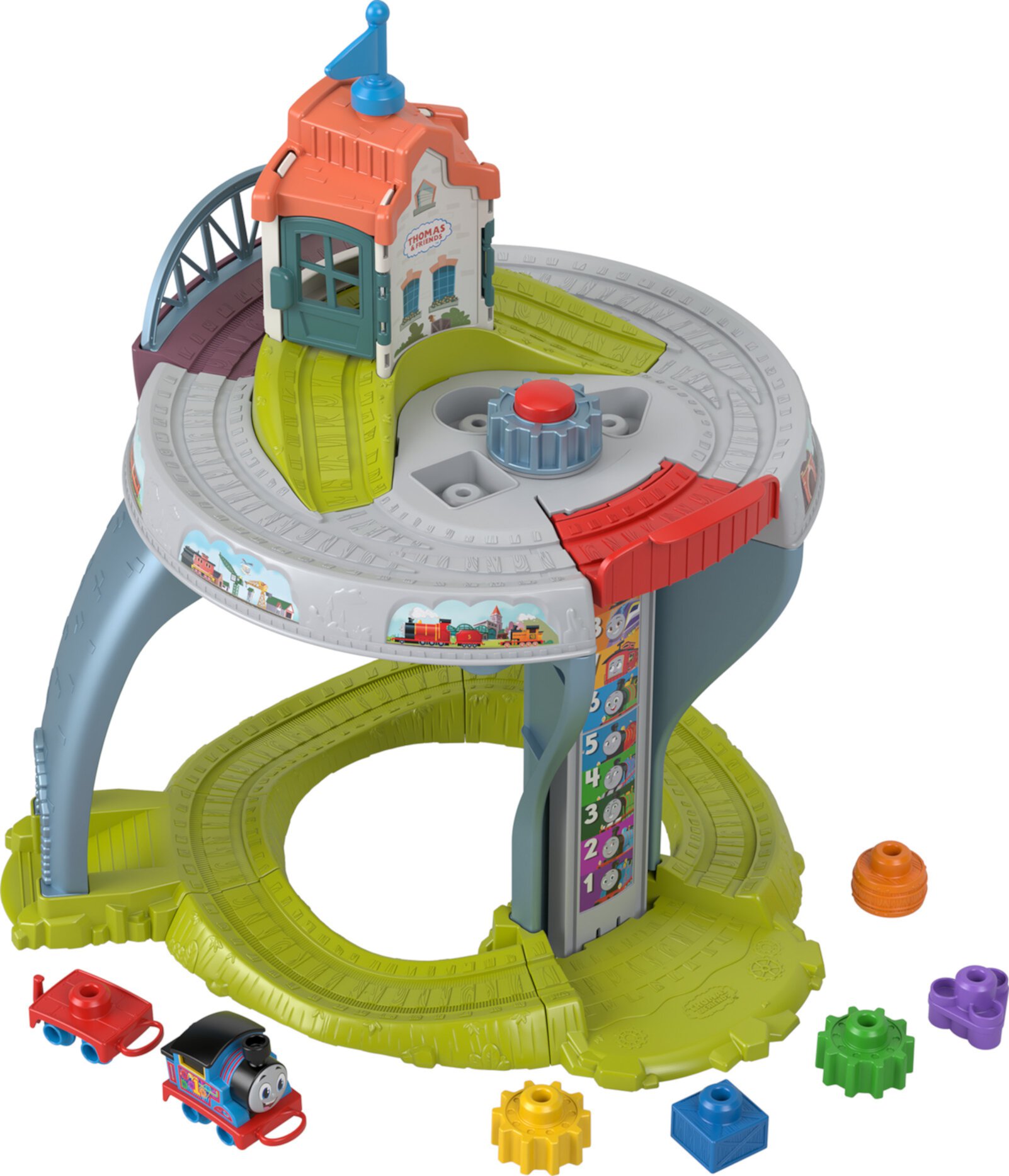 Thomas & Friends My First Train Table Toddler Toy with Track & Fine Motor Activities Thomas & Friends