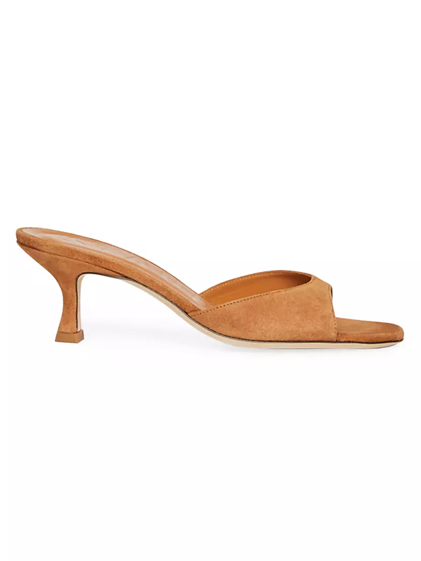 Brigitte Suede Mules STAUD