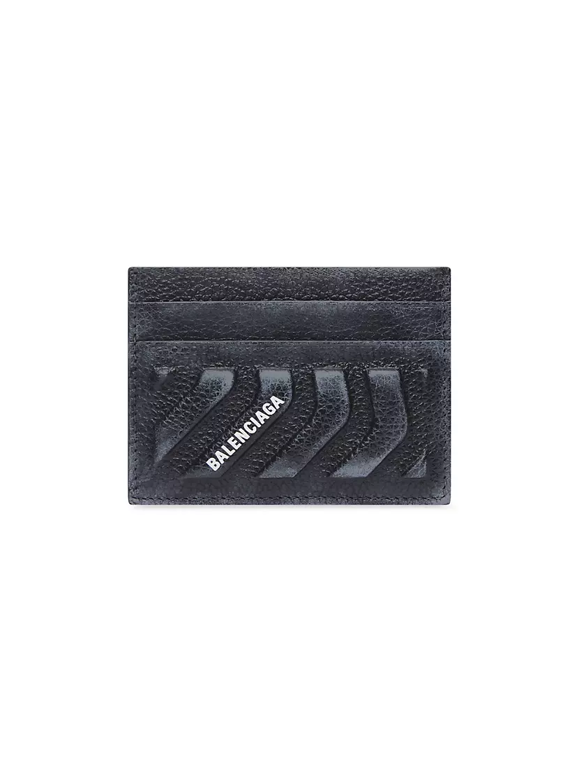 Car Card Holder Dirty Effect Balenciaga