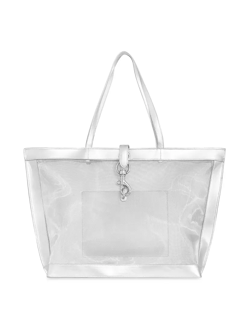 Mesh Utility Tote Bag Rebecca Minkoff