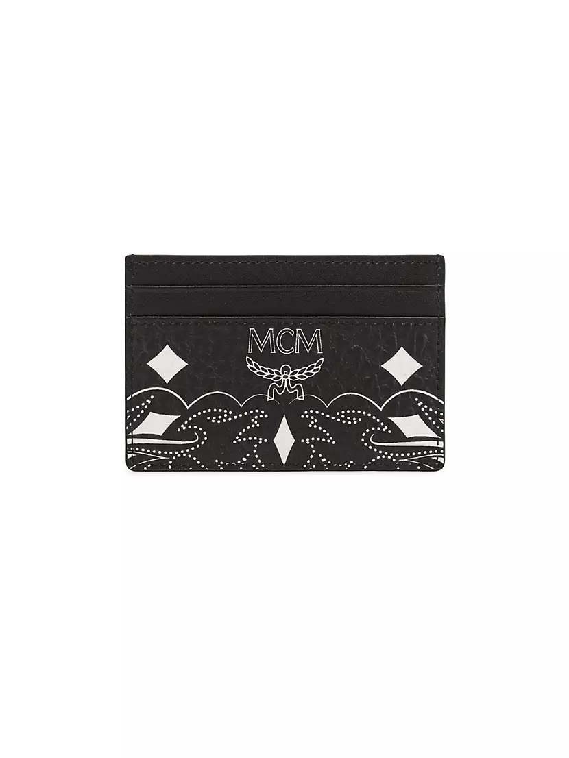 Кардхолдер MCM Mini Aren Bandana Visetos MCM