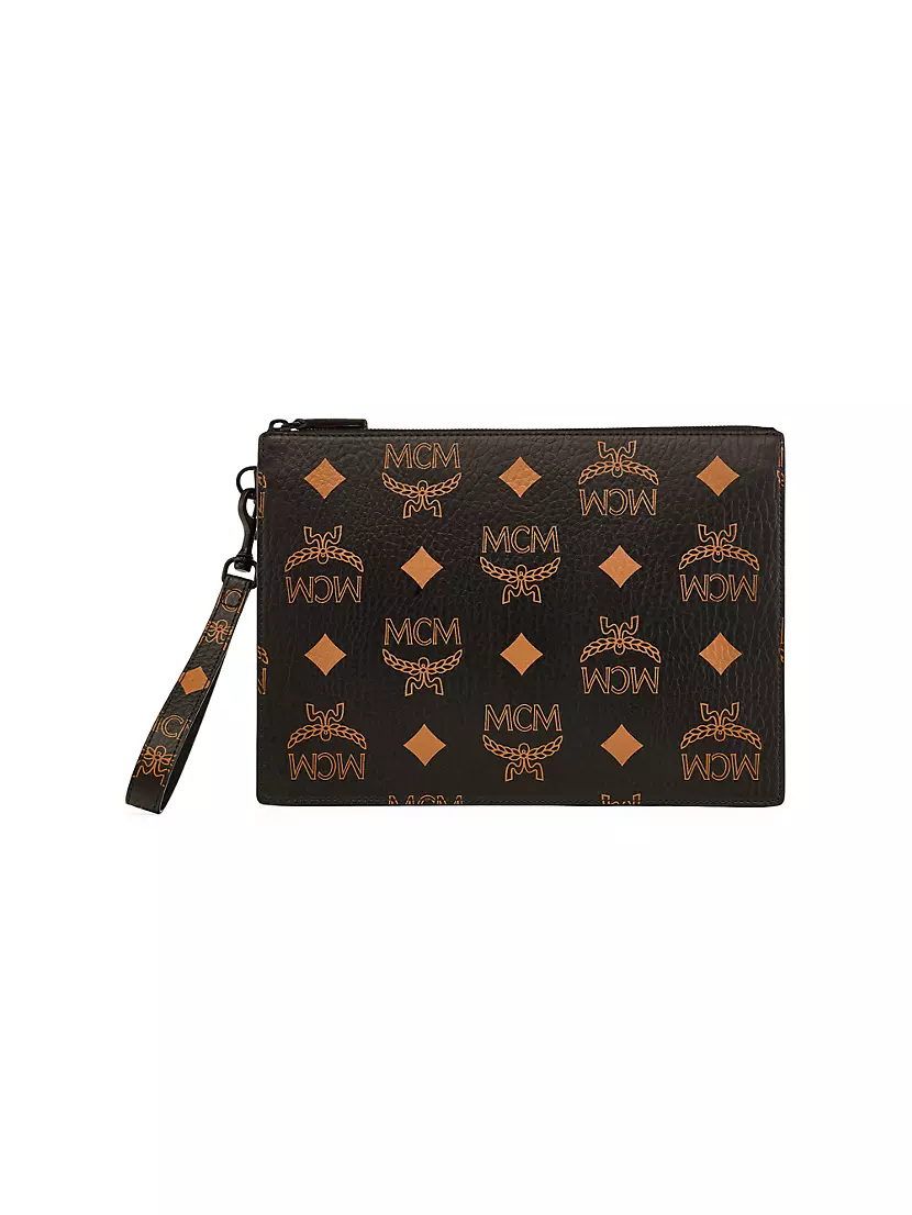 Сумка клатч MCM Medium Aren Maxi Monogram Visetos MCM