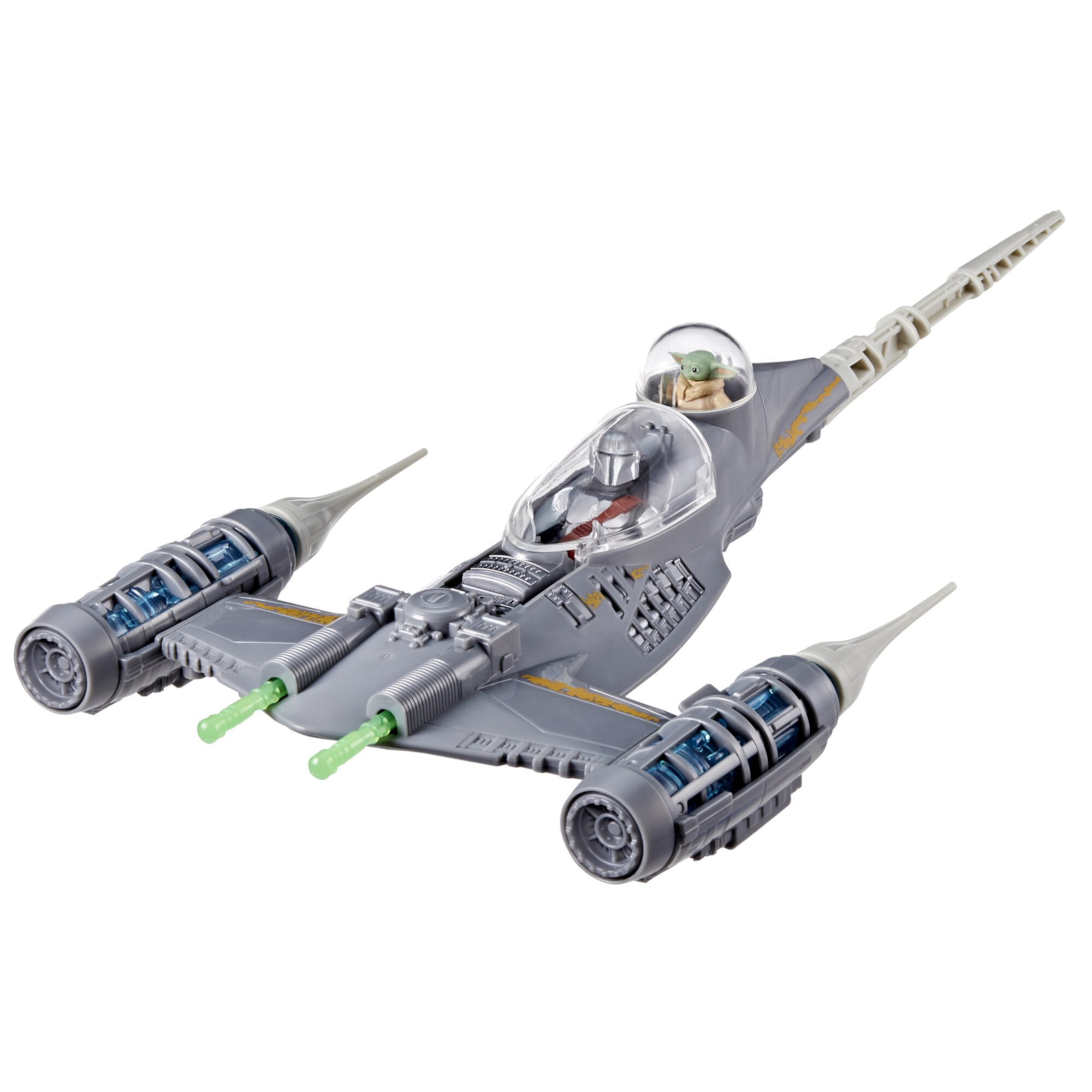 Star Wars Epic Hero Series The Mandalorian's N-1 Starfighter, Play Vehicles, Christmas Gifts for Kids Star Wars