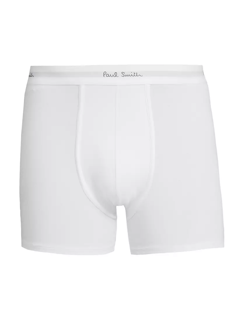 Мужские Боксеры Paul Smith Long Plain Trunk 3-Pack Paul Smith