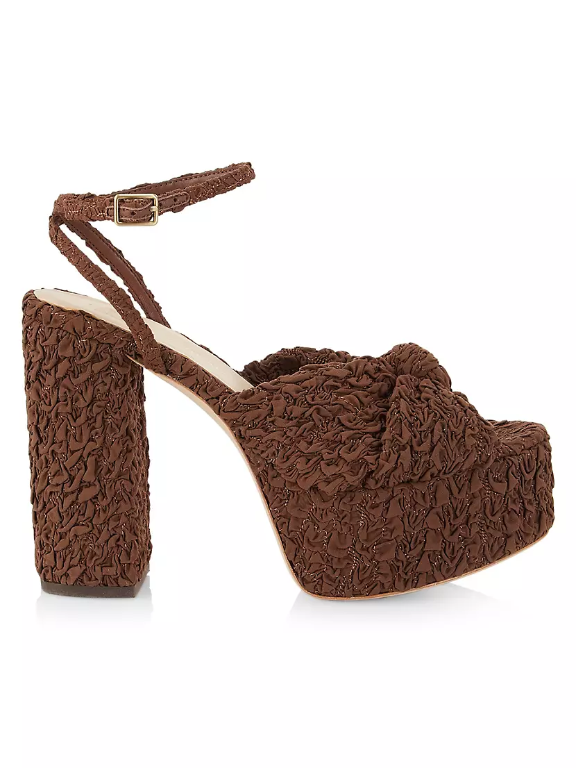 Сандалии на платформе с узлом Roz 120 mm от Loeffler Randall Loeffler Randall