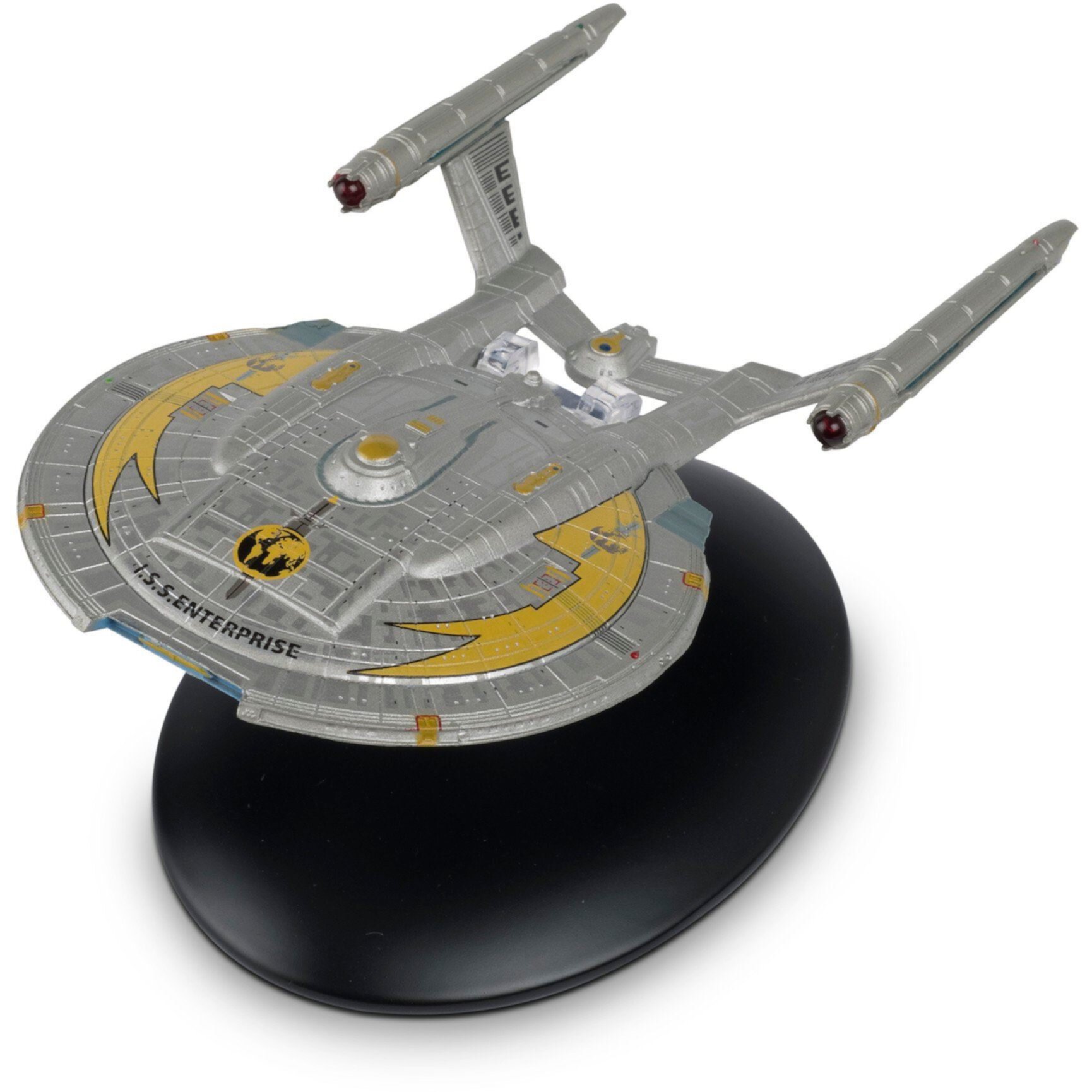 STDC502 Ssuk004b I.S.S. Empresa NX-01 Espejo Universo Modelo Fundido a Presión Barco Eaglemoss Star Trek Eaglemoss