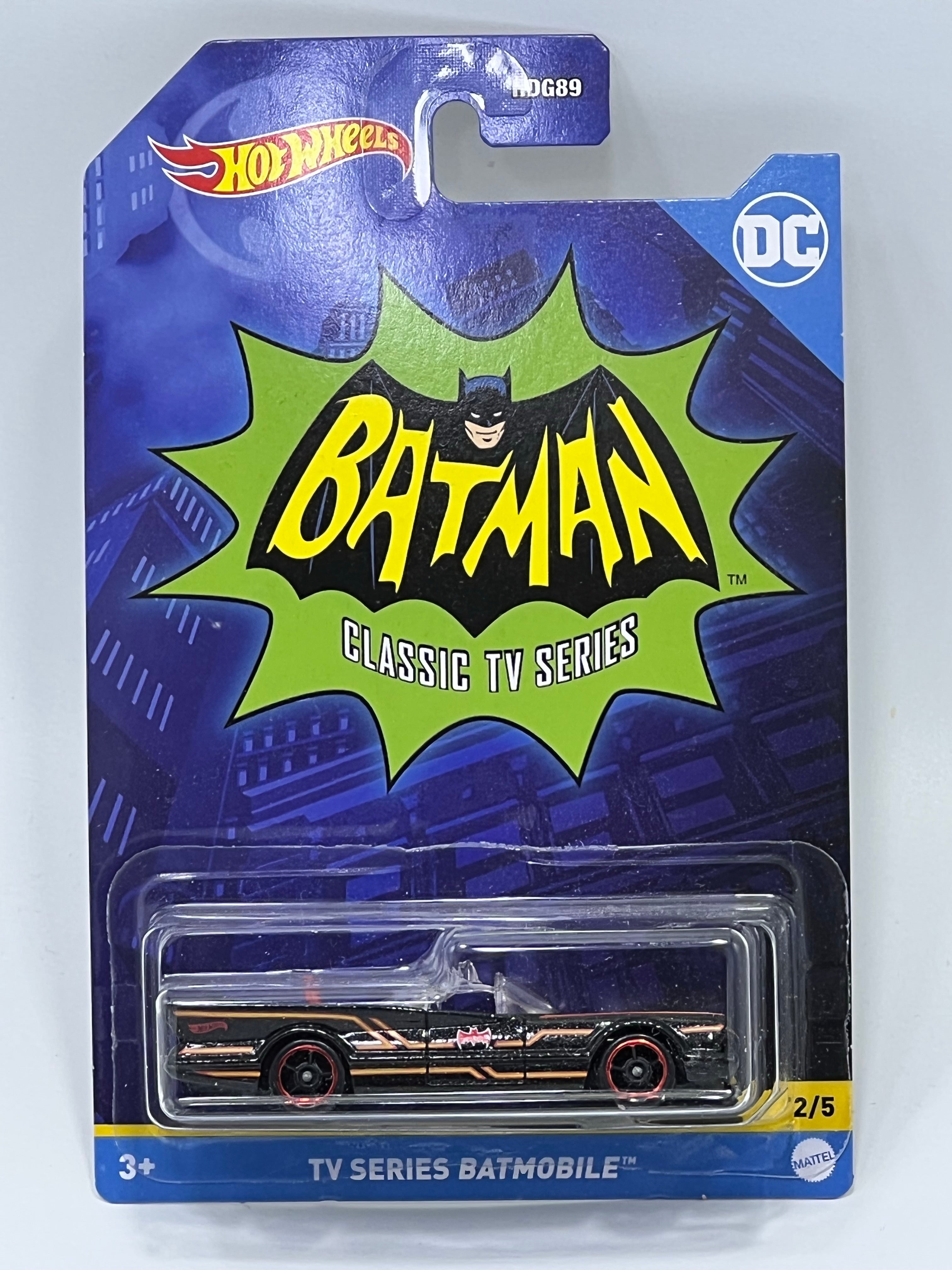 Mattel - Hot Wheels DC Comics Batman - BATMOBILE (Blue)(4/5) Mattel