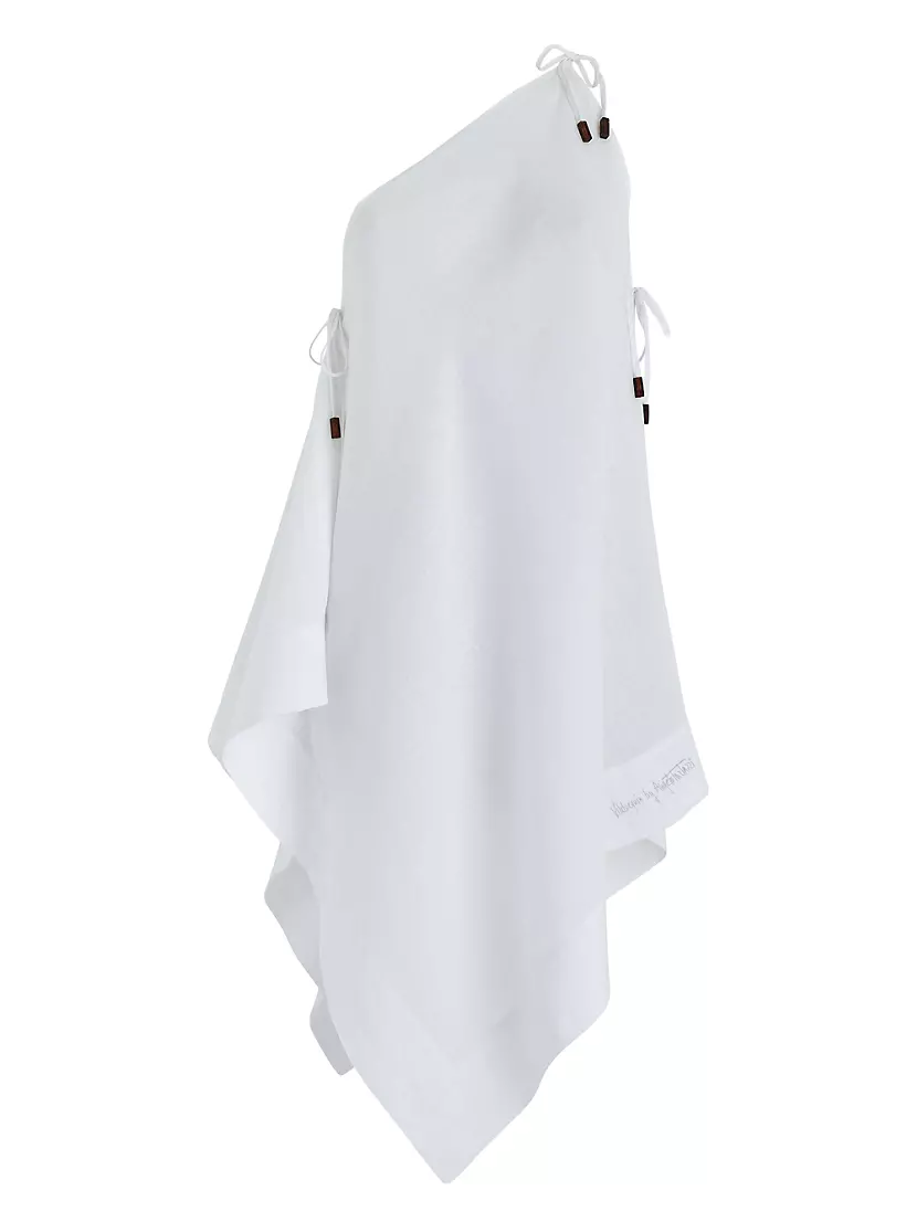 Asymmetric Linen Cover-Up Dress Vilebrequin