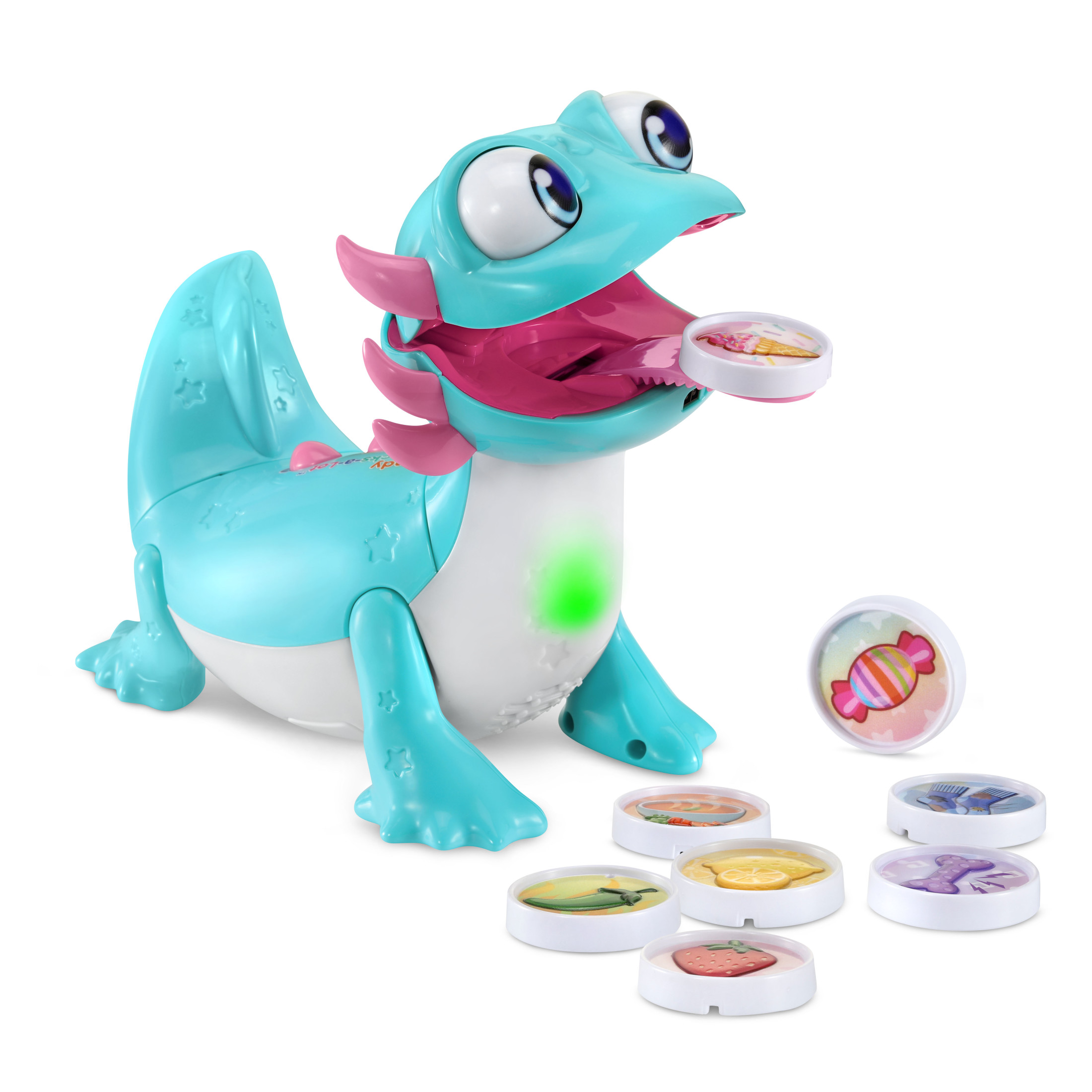 VTech VTech® Sandy Snacks-a-Lot™ No Electronic Pets with Accessories Included, Baby and Toddler Toys VTech