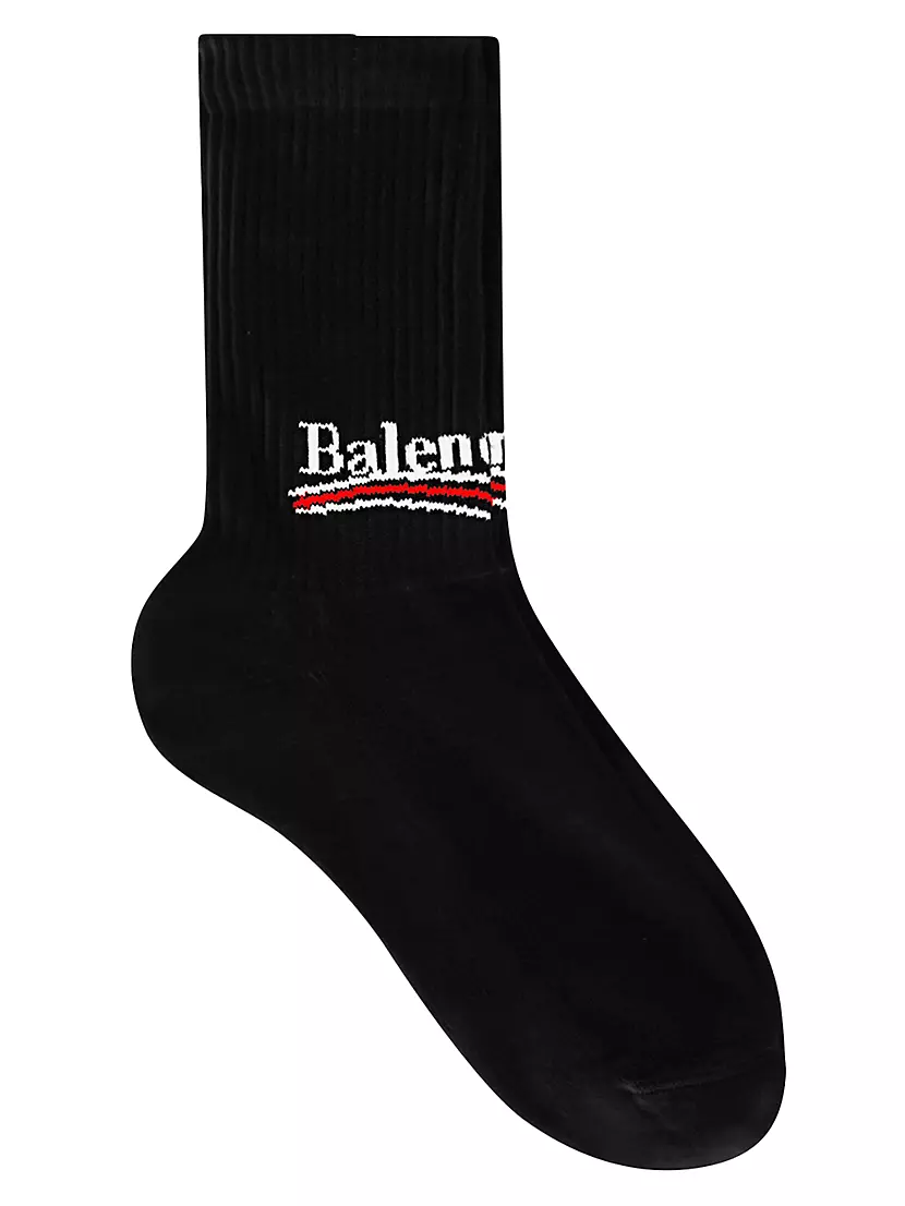 Political Campaign Tennis Socks Balenciaga