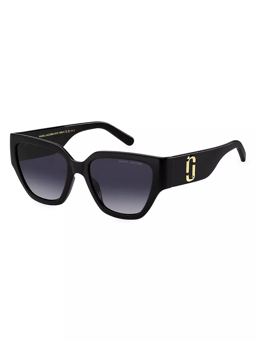 The Snapshot 54MM Geometric Sunglasses Marc Jacobs