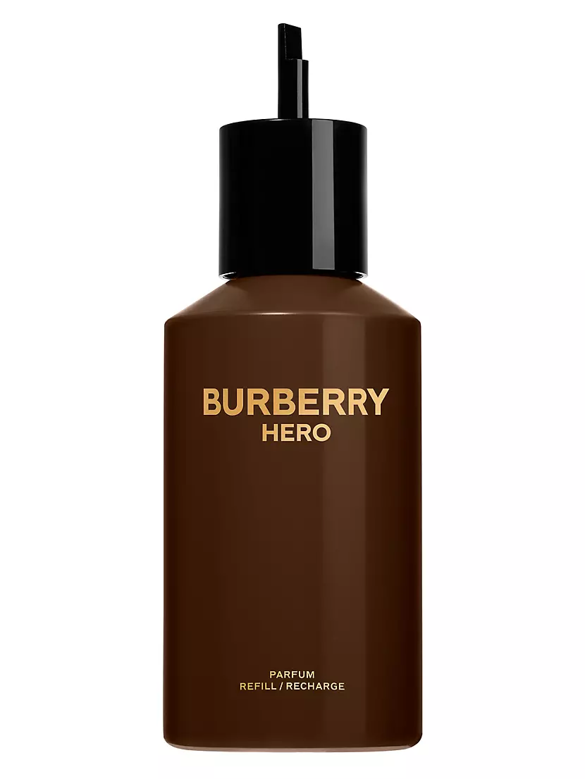 Парфюм мужской Burberry Hero, насыщенный аромат с маслами кедра и амириса, перезарядка Burberry