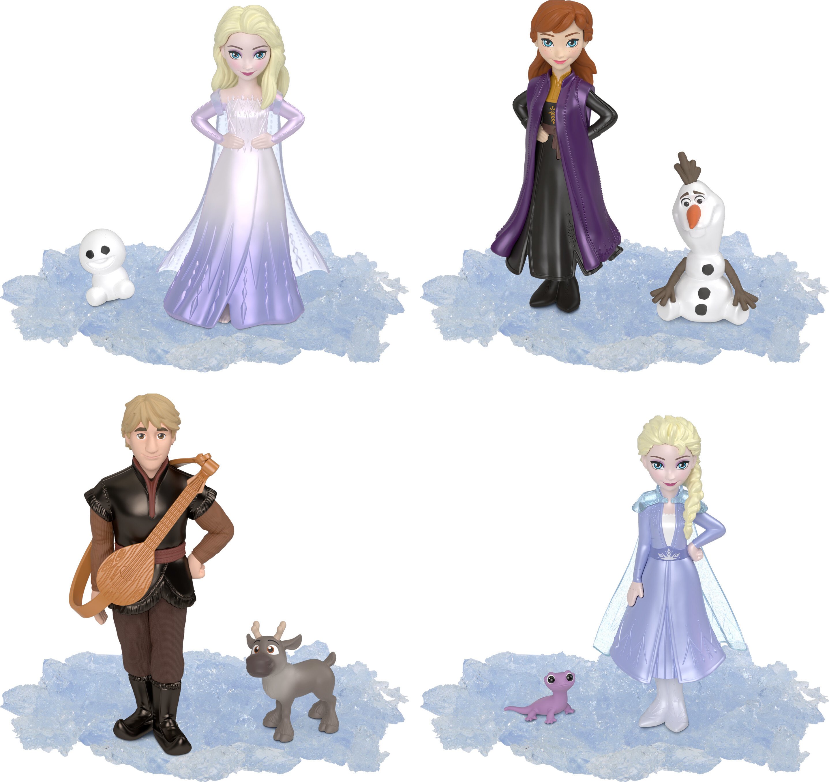 Disney Frozen Ice Reveal Surprise Small Doll with Gel, Character Friend & Accessories (Dolls May Vary) Disney Frozen