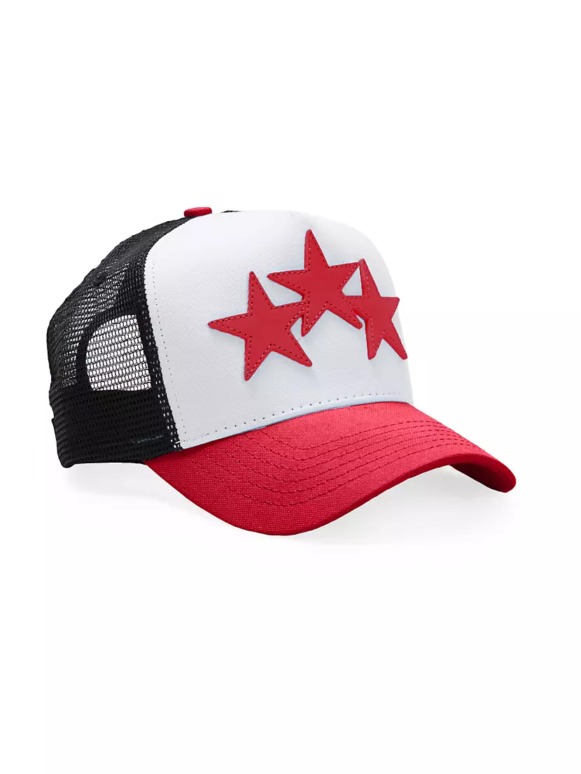 Бейсболка Amiri 3 Stars Cotton Trucker Hat Amiri