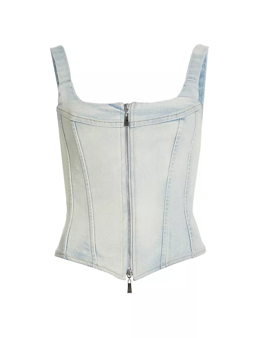 Rainy Denim Corset Top EB DENIM