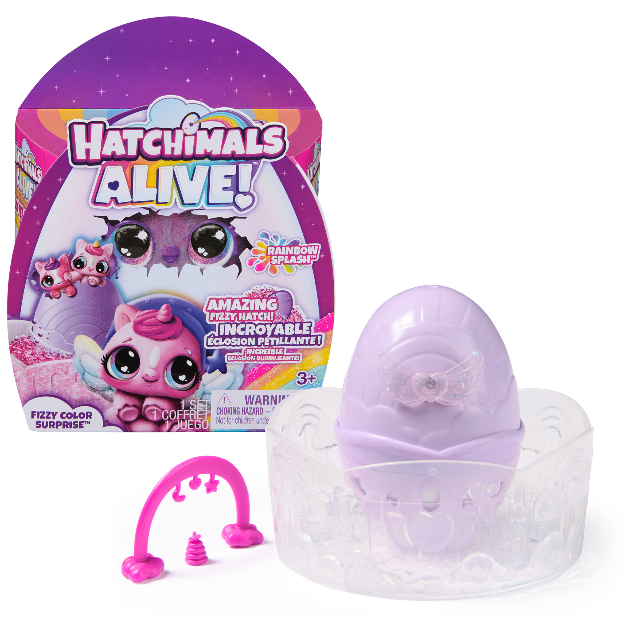 Hatchimals Alive Rainbow Splash Fizzy Surprise (Styles May Vary) Hatchimals