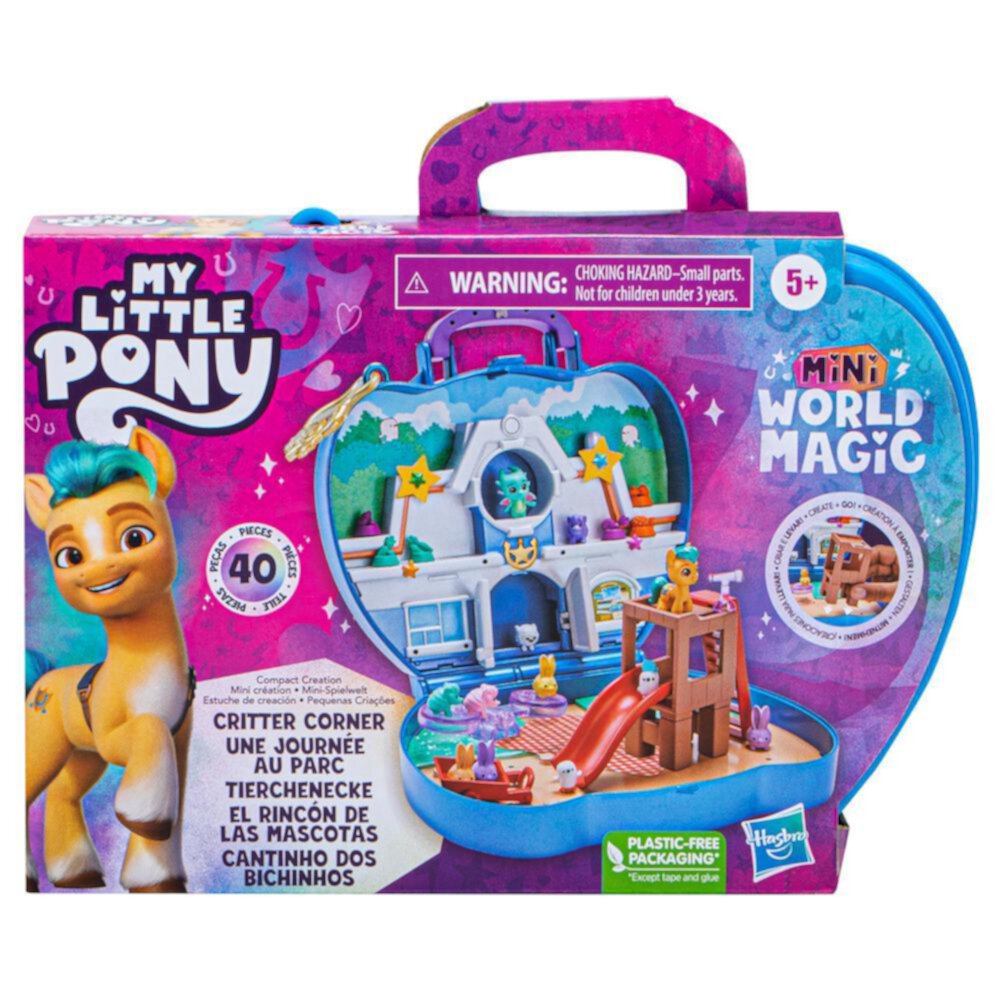 My Little Pony Juguetes Mini Mundo Mágico Critter Esquina Compacto Creación Playset My Little Pony