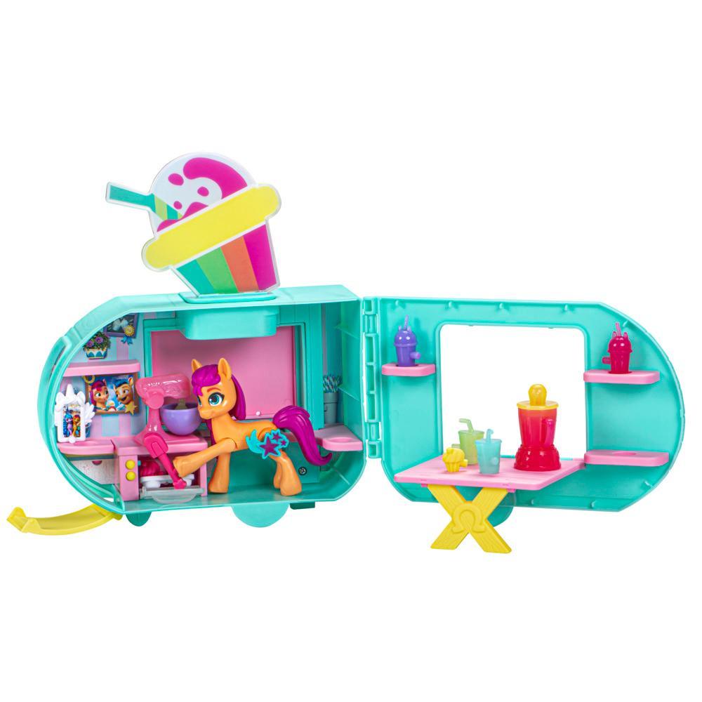 My Little Pony Toys Sunny Starscout Smoothie Truck Doll, Kids Playset Toys for Girls, Boys My Little Pony