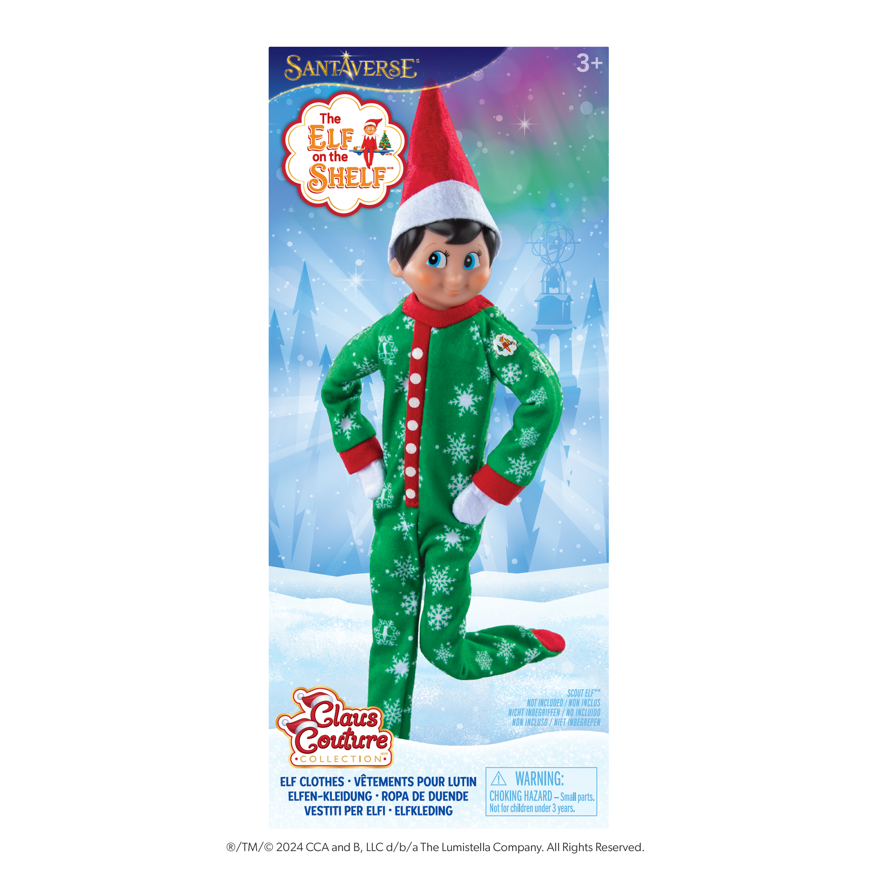 The Elf on the Shelf Claus Couture Collection Snowflake Snuggle Pjs Visit the The Elf on the Shelf Store