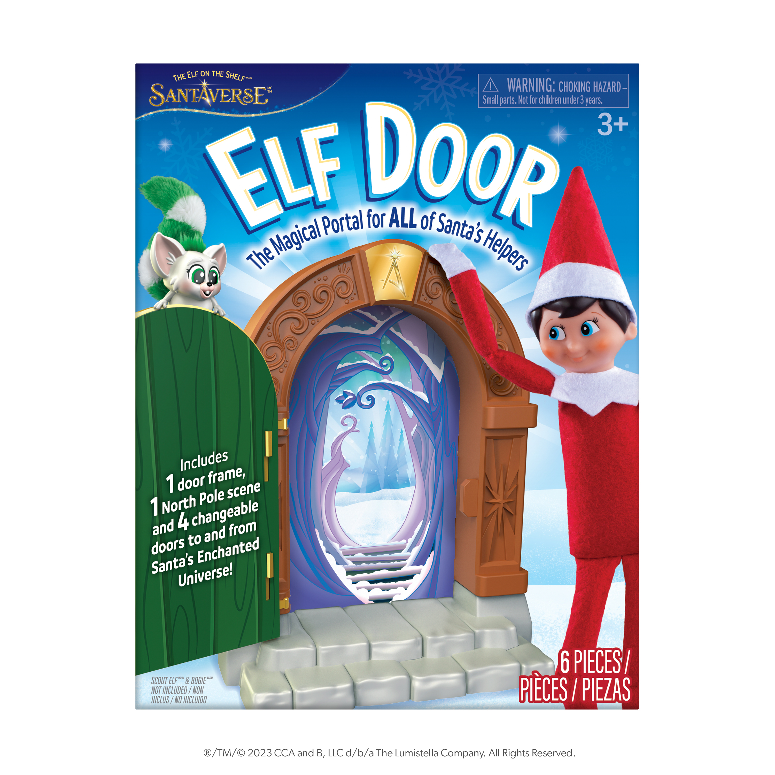 The Elf on the Shelf Elf Door for all of Santa's North Pole Friends! Visit the The Elf on the Shelf Store