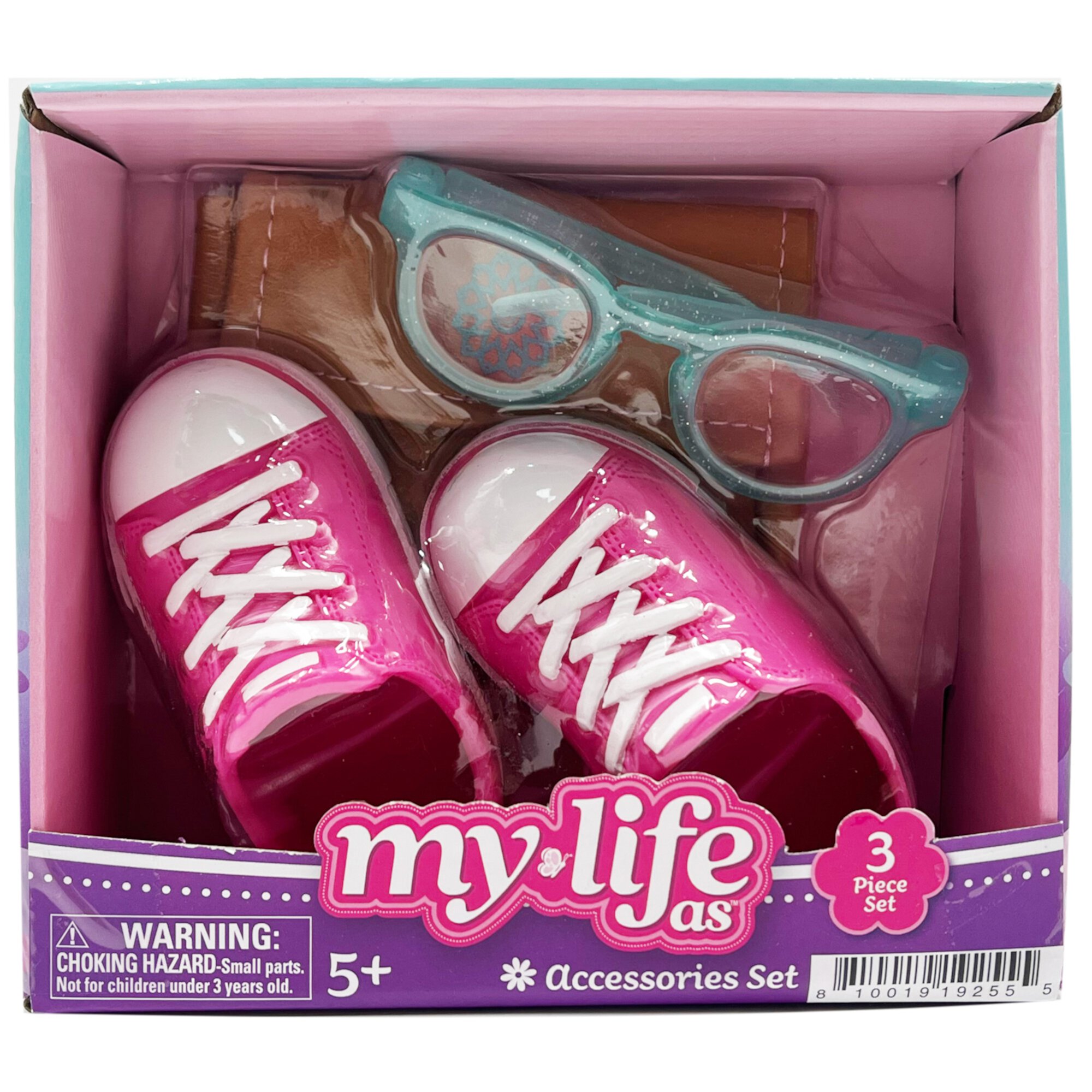 My Life As Pink Sneakers and Blue Sunglasses Accessories Bundle My Life as