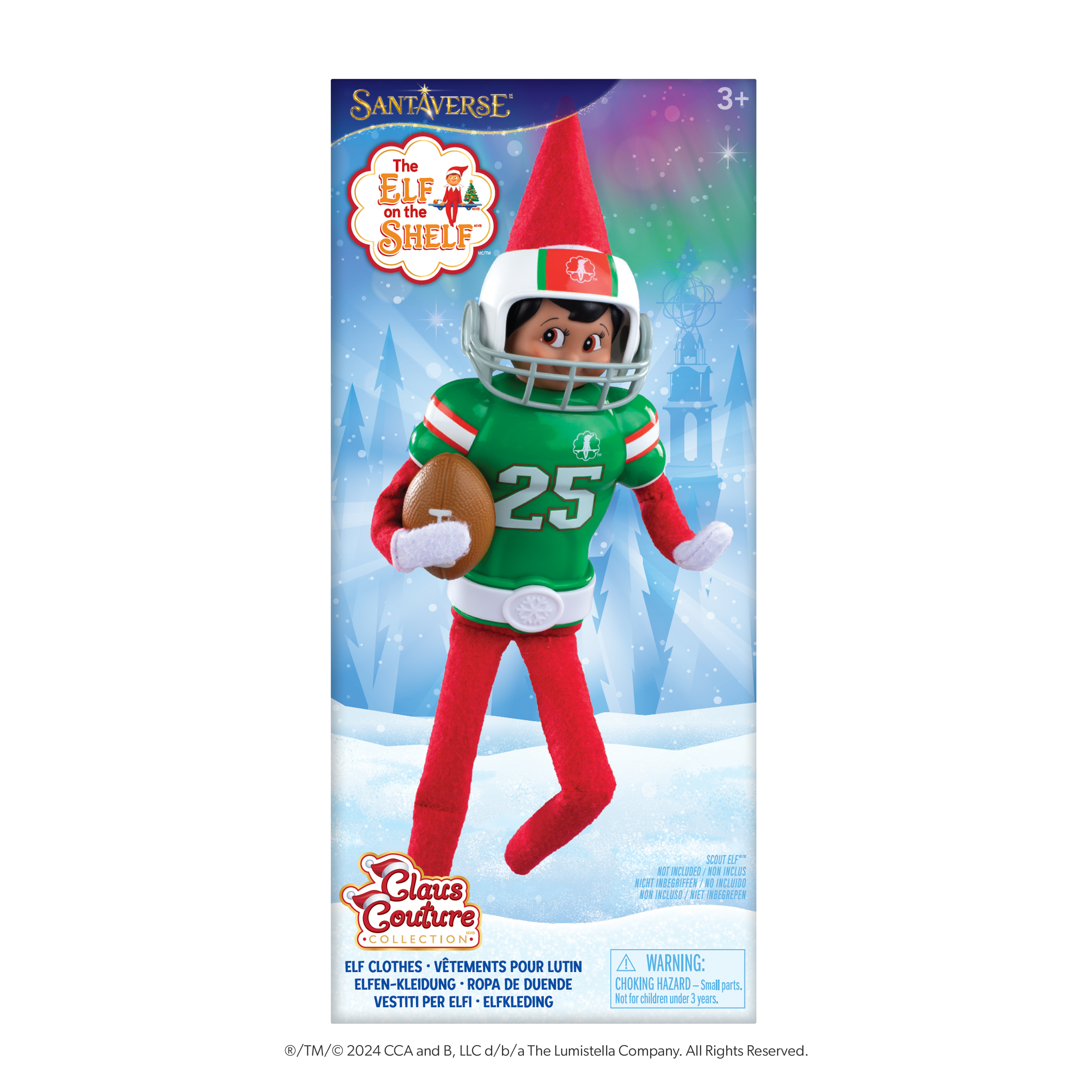 The Elf on the Shelf Claus Couture Touchdown Tidings Football Set Visit the The Elf on the Shelf Store