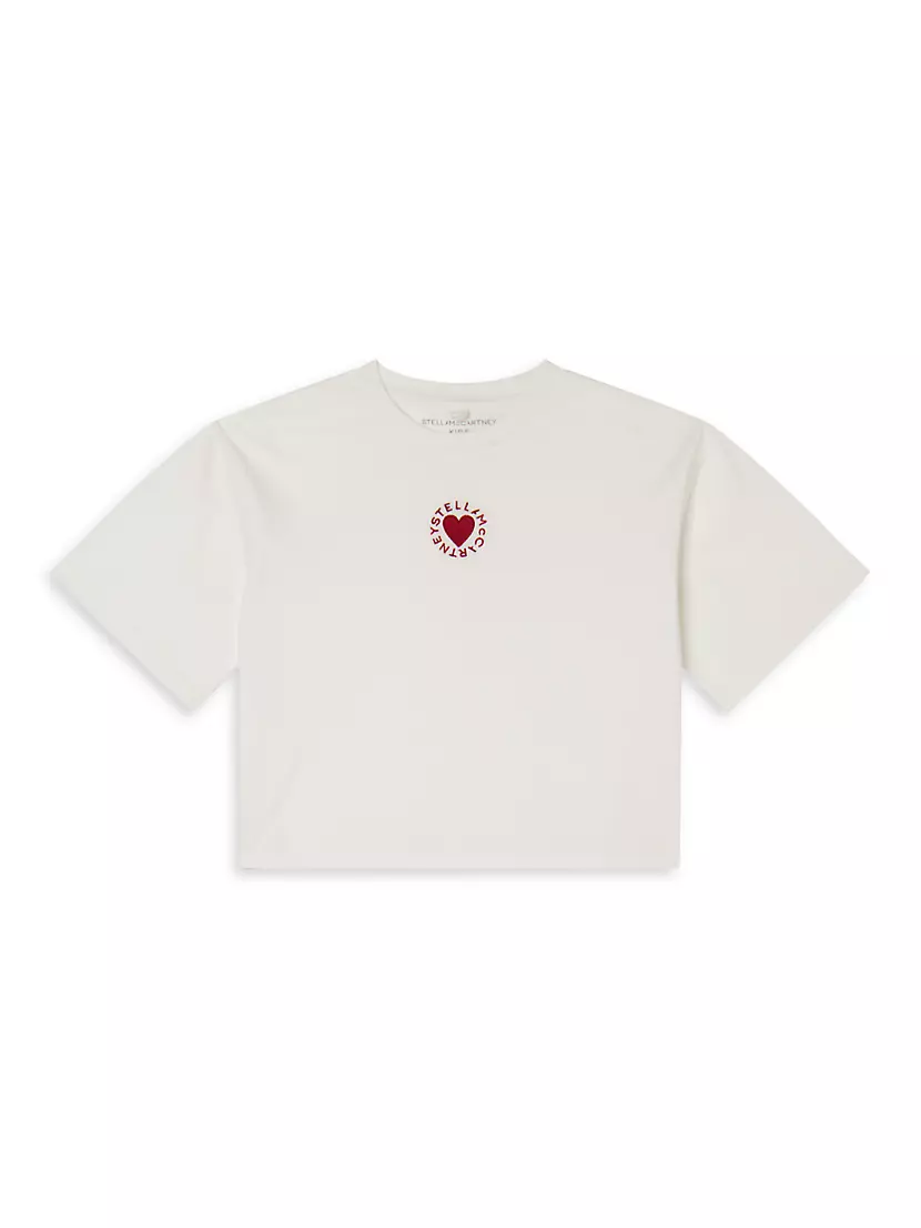 Детская Футболка Stella McCartney Heart Logo Stella McCartney